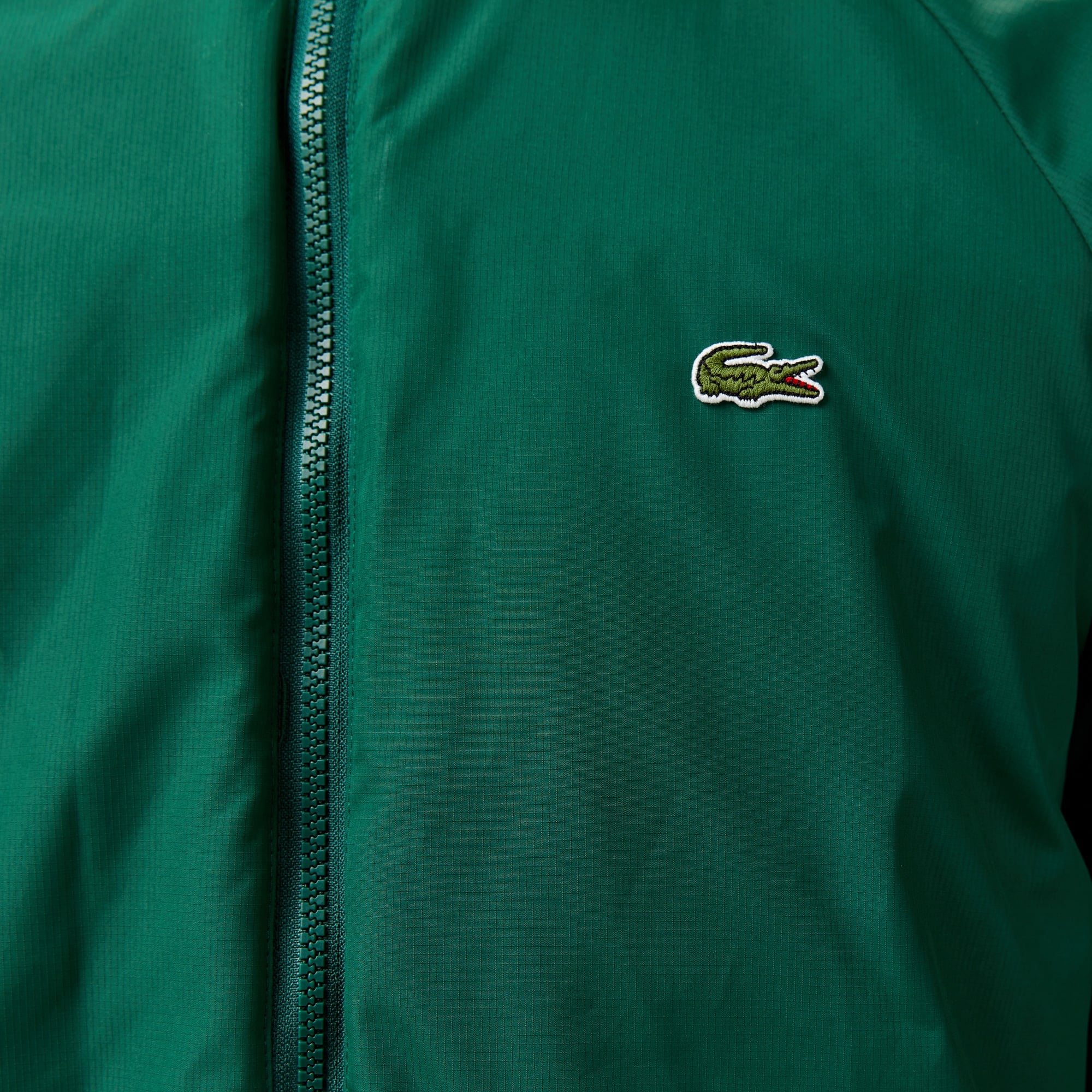 Lacoste Erkek Renk Bloklu Beyaz Ceket