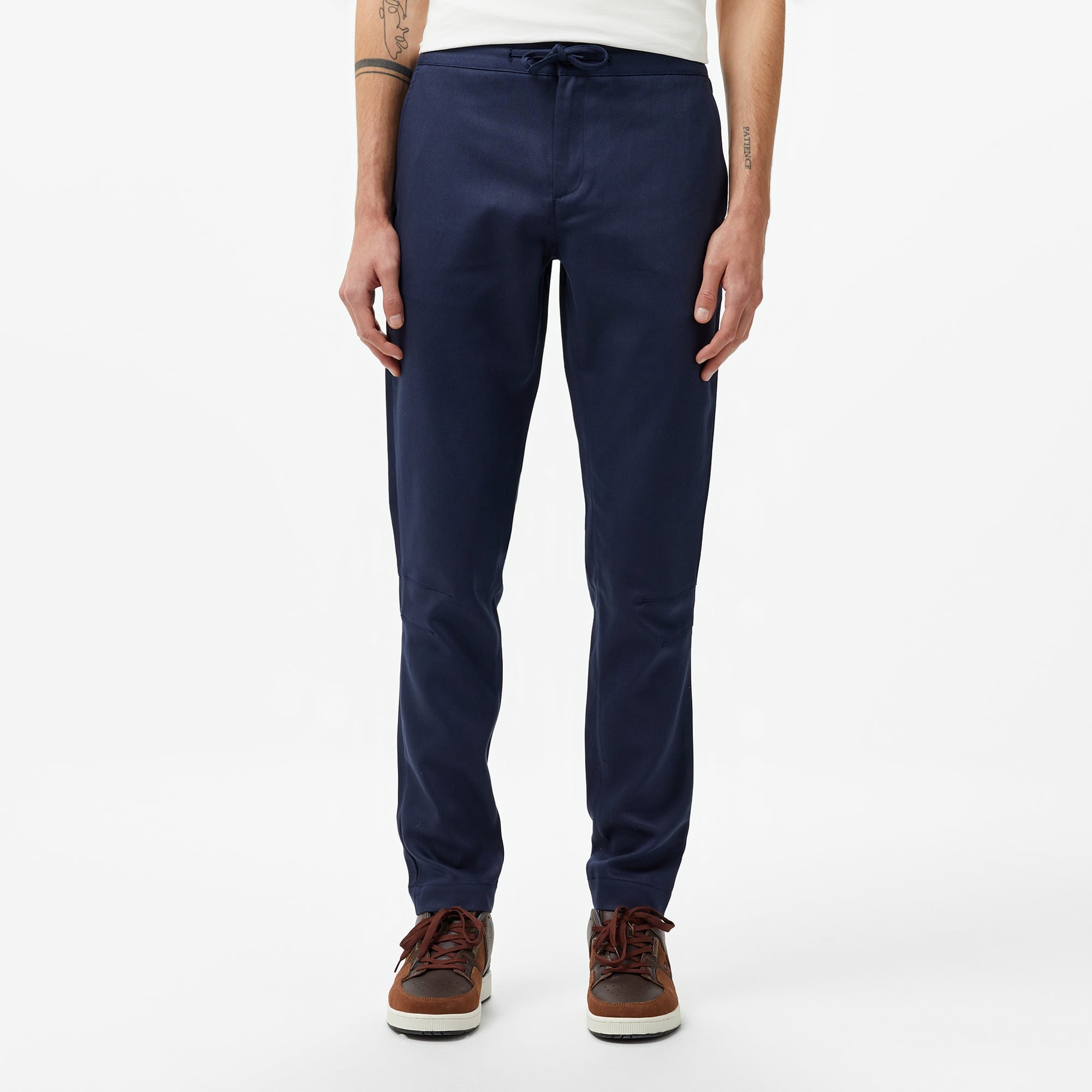 Lacoste Erkek Straight Fit Chino Lacivert Pantolon