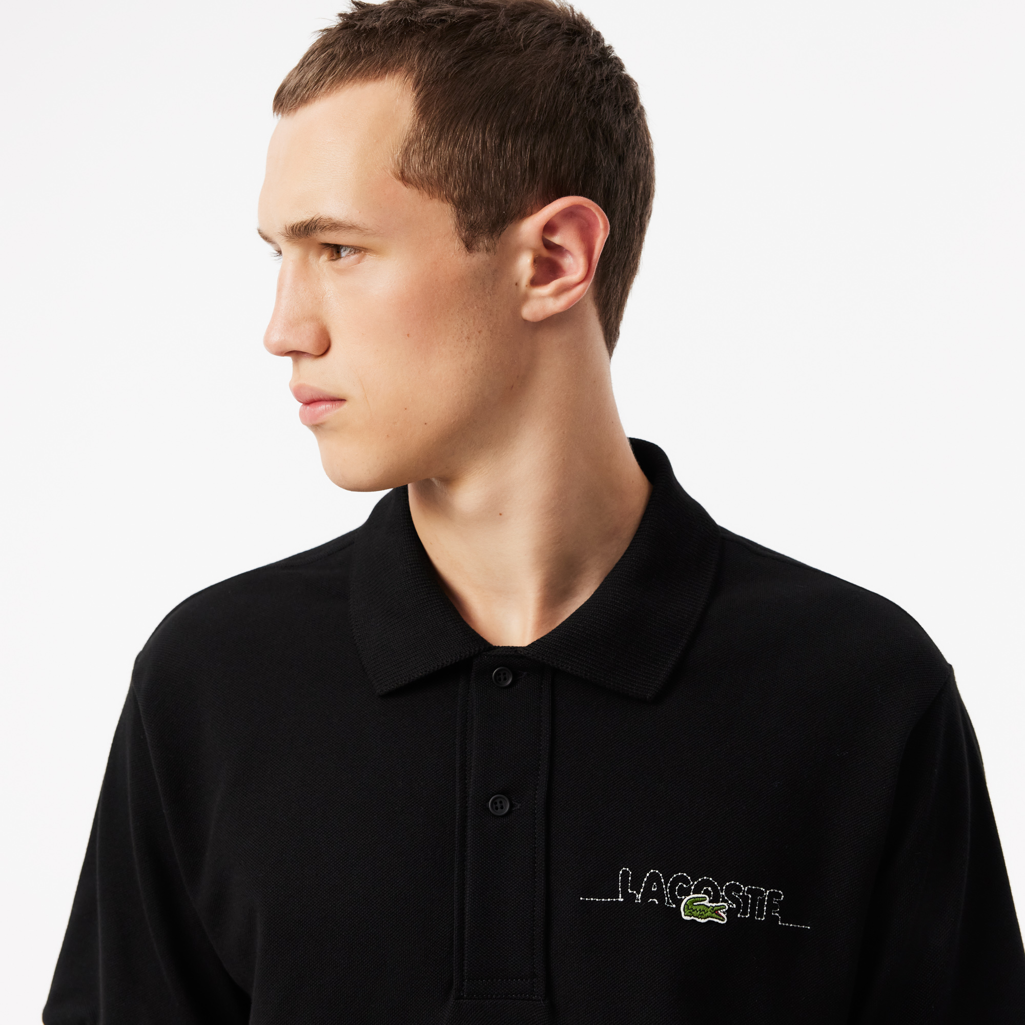 Lacoste Erkek Classic Fit Siyah Polo PH6006.031 | Lacoste
