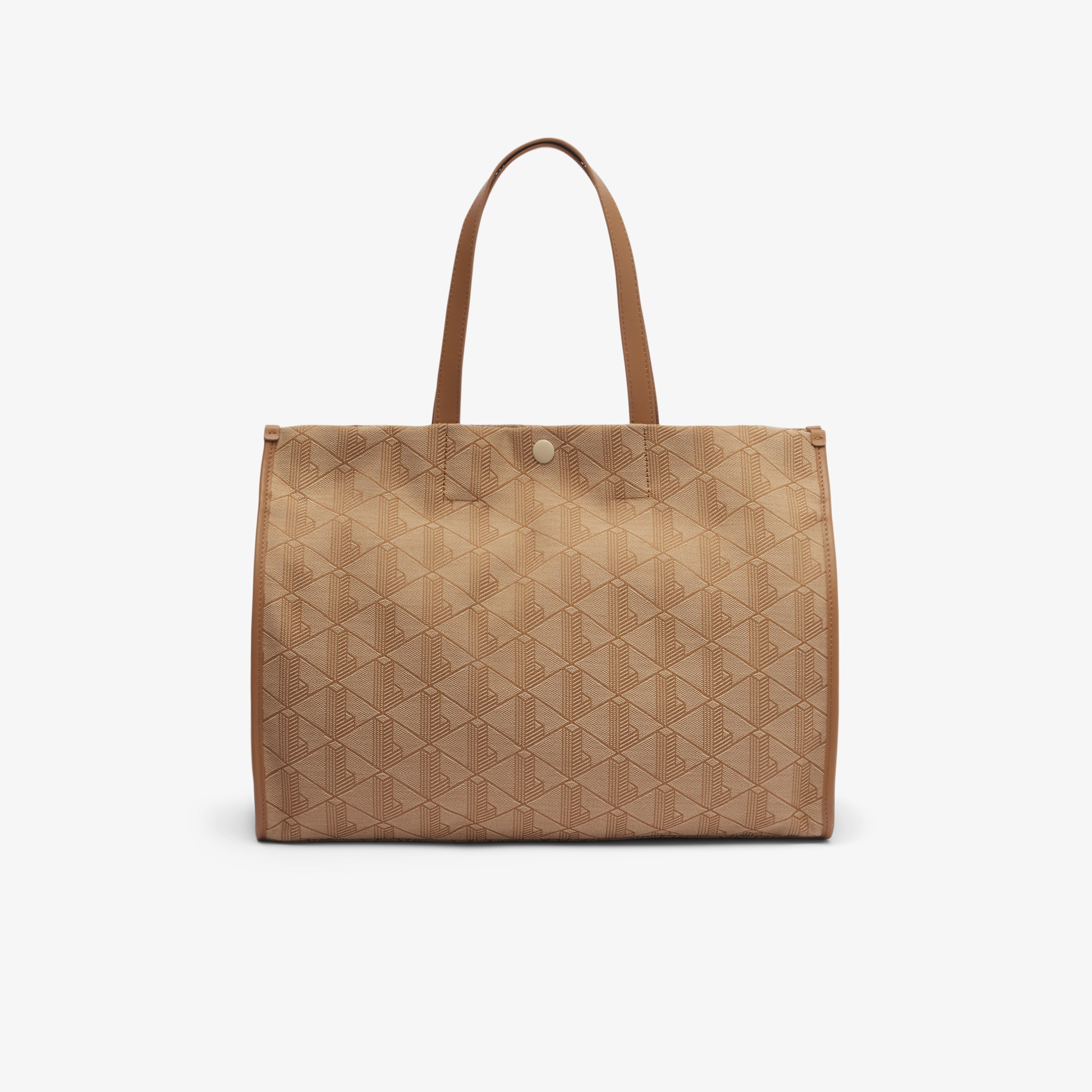 Lacoste Heritage Kadın Monogram Kahverengi Omuz Çantası