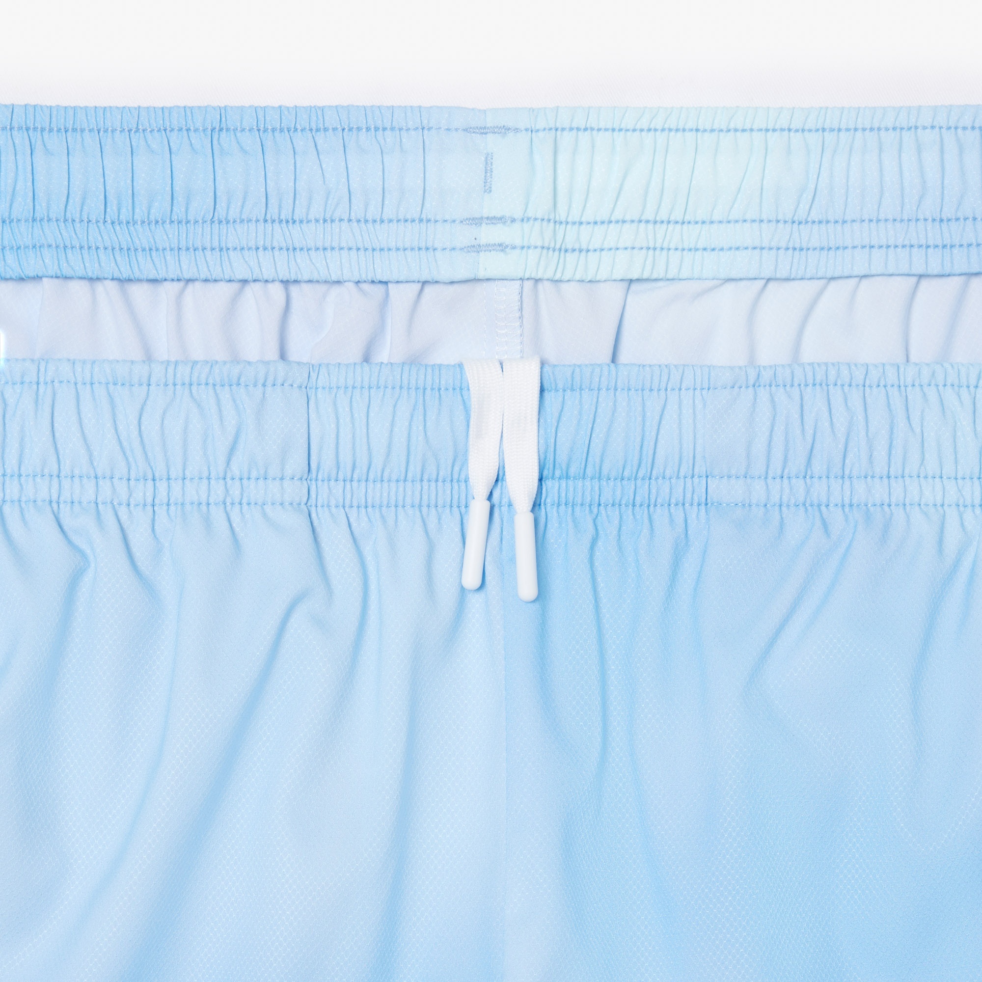 Lacoste x DANIIL MEDVEDEV Erkek Regular Fit Dik Yaka Desenli Mavi Eşofman Takımı