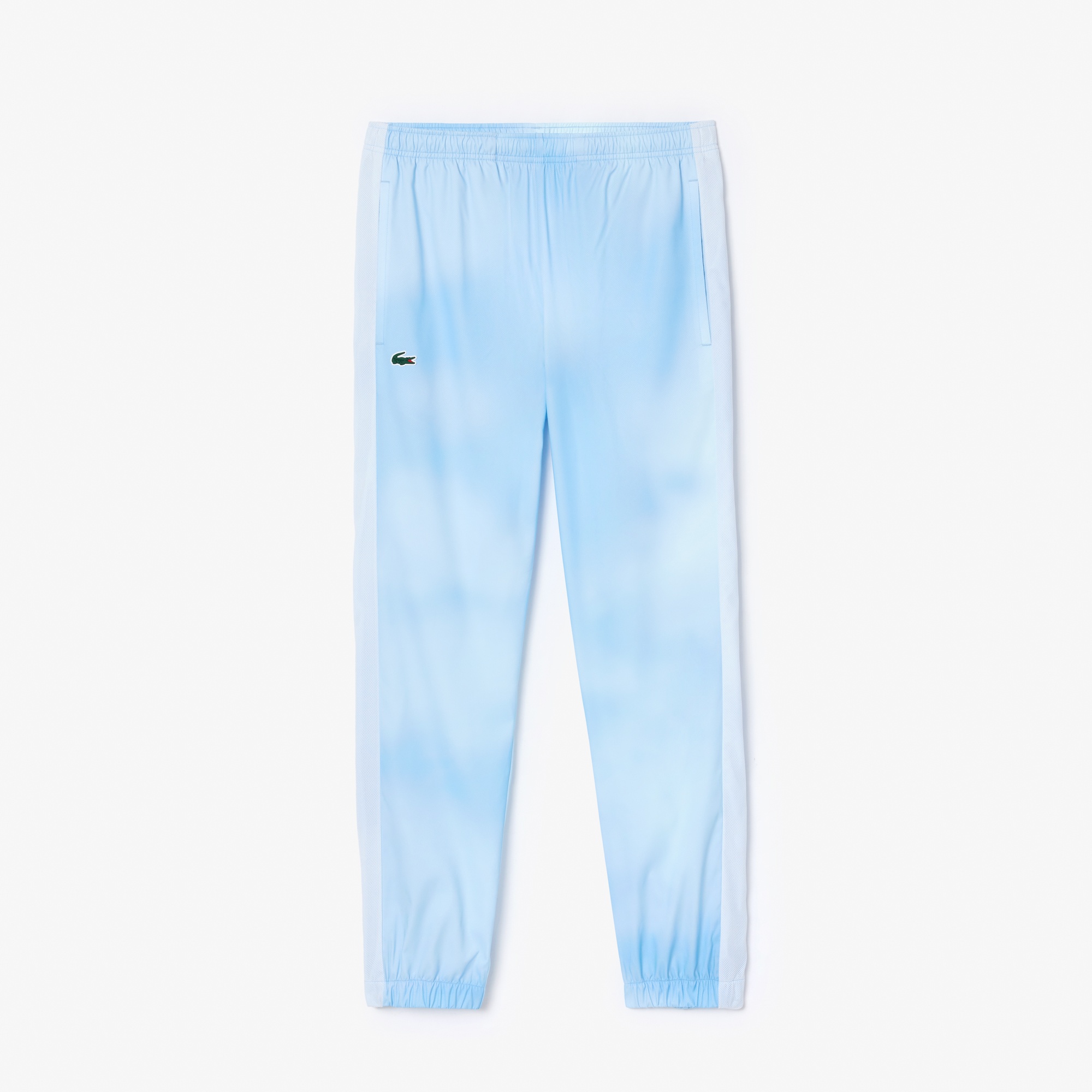 Lacoste x DANIIL MEDVEDEV Erkek Regular Fit Dik Yaka Desenli Mavi Eşofman Takımı