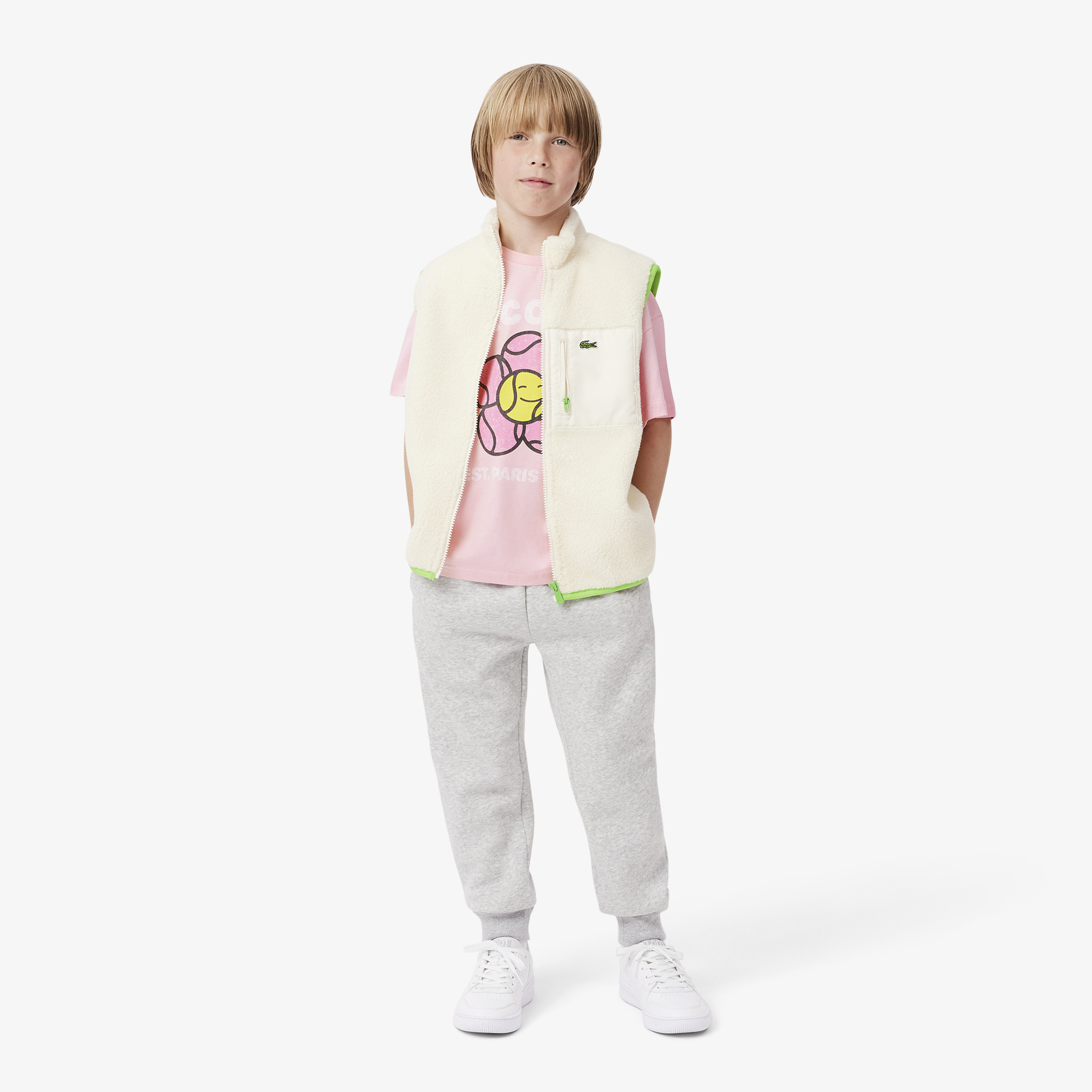 Çocuk Baskılı Pembe T-Shirt Pembe