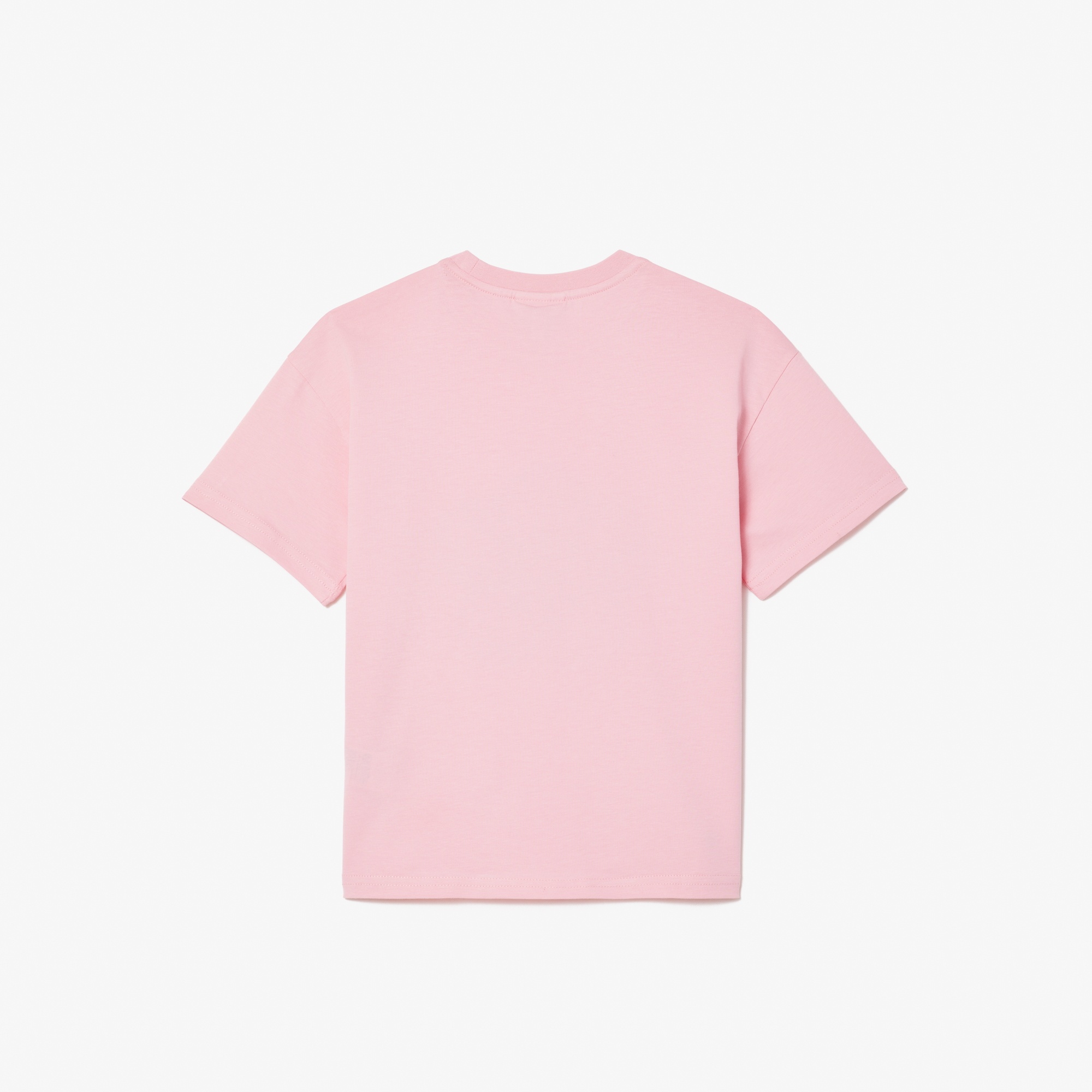 Lacoste Çocuk Baskılı Pembe T-Shirt