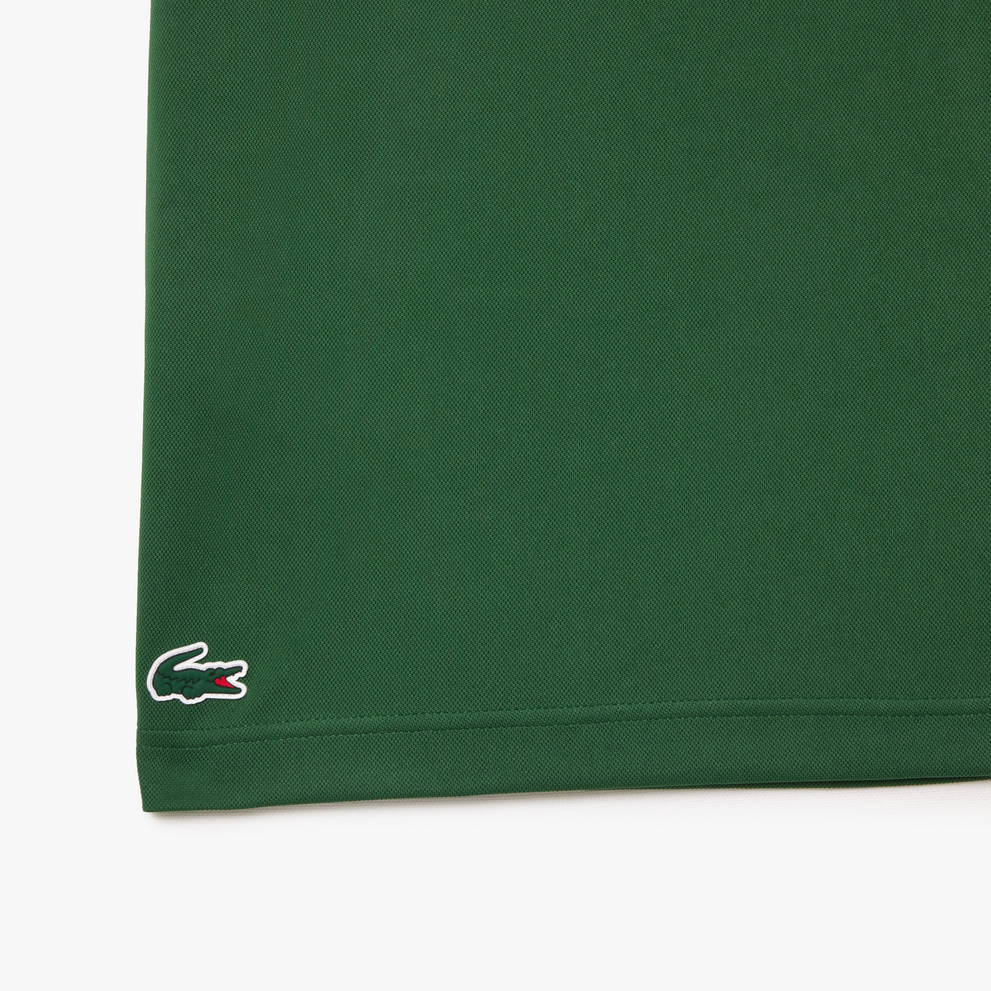 Lacoste Erkek Relaxed Fit Bisiklet Yaka Baskılı Yeşil T-Shirt