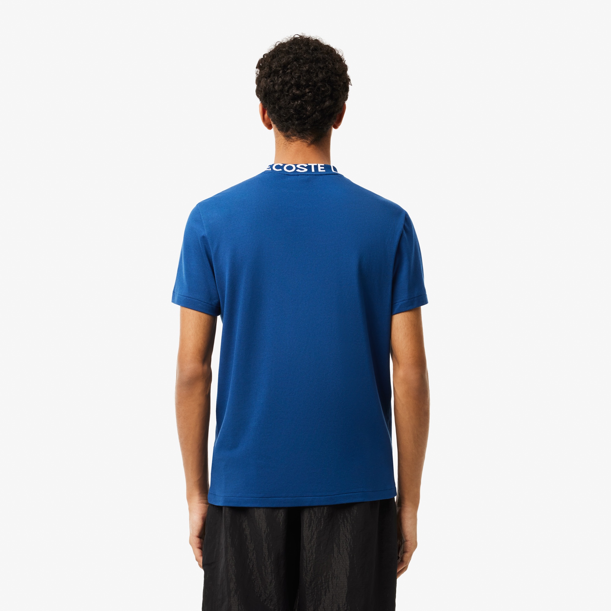 Lacoste Active Erkek Regular Fit Bisiklet Yaka Mavi T-Shirt