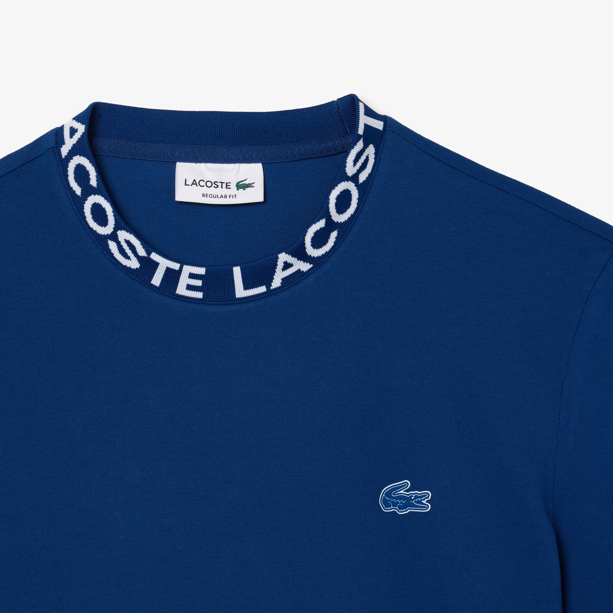 Lacoste Active Erkek Regular Fit Bisiklet Yaka Mavi T-Shirt