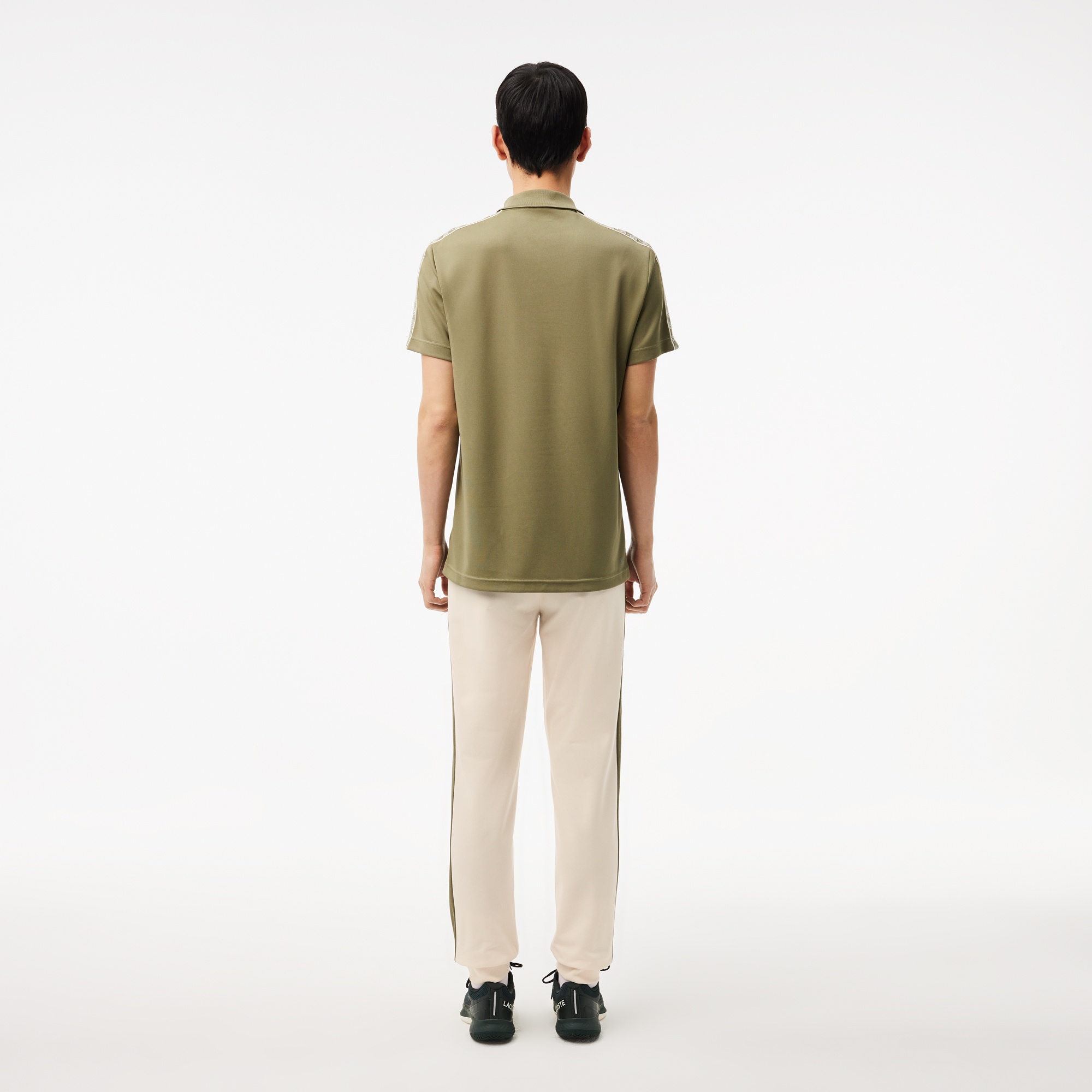 Lacoste Erkek Regular Fit Baskılı Krem Eşofman Altı