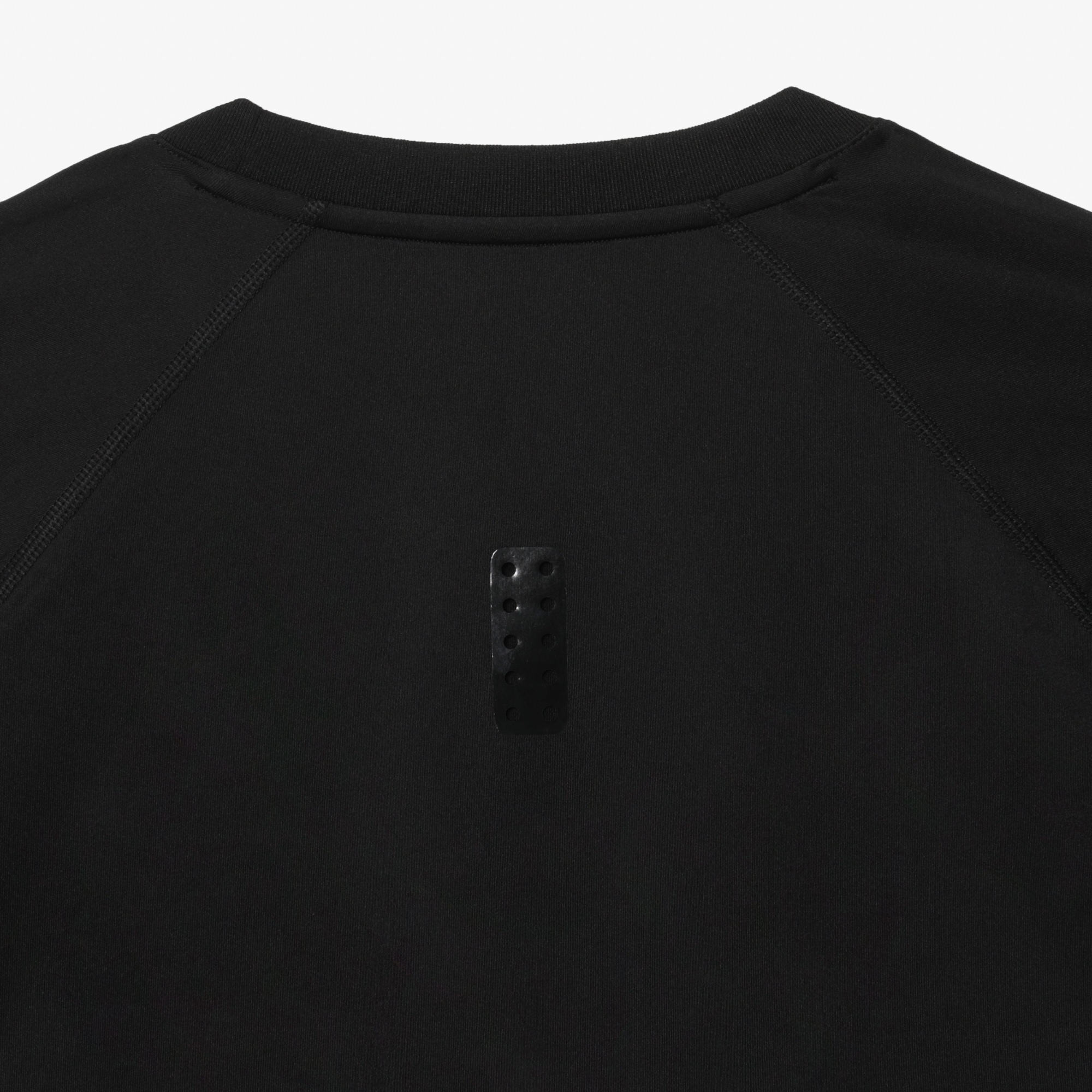 Lacoste SPORT Erkek Slim Fit Uzun Kollu Bisiklet Yaka Siyah T-Shirt