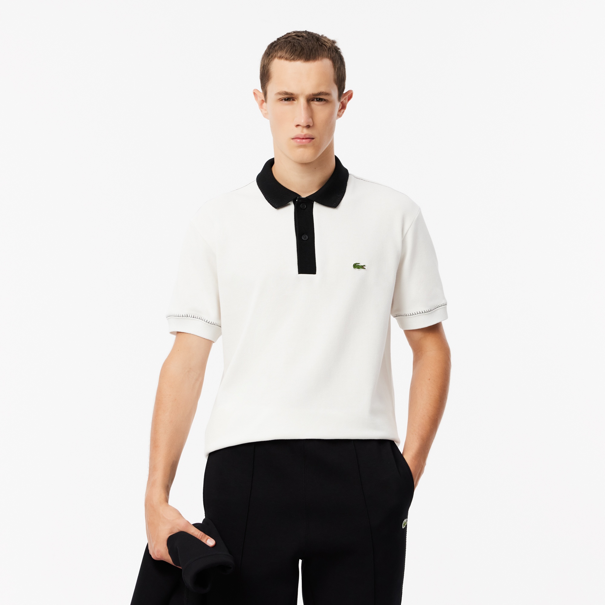 Lacoste Erkek Classic Fit Beyaz Polo