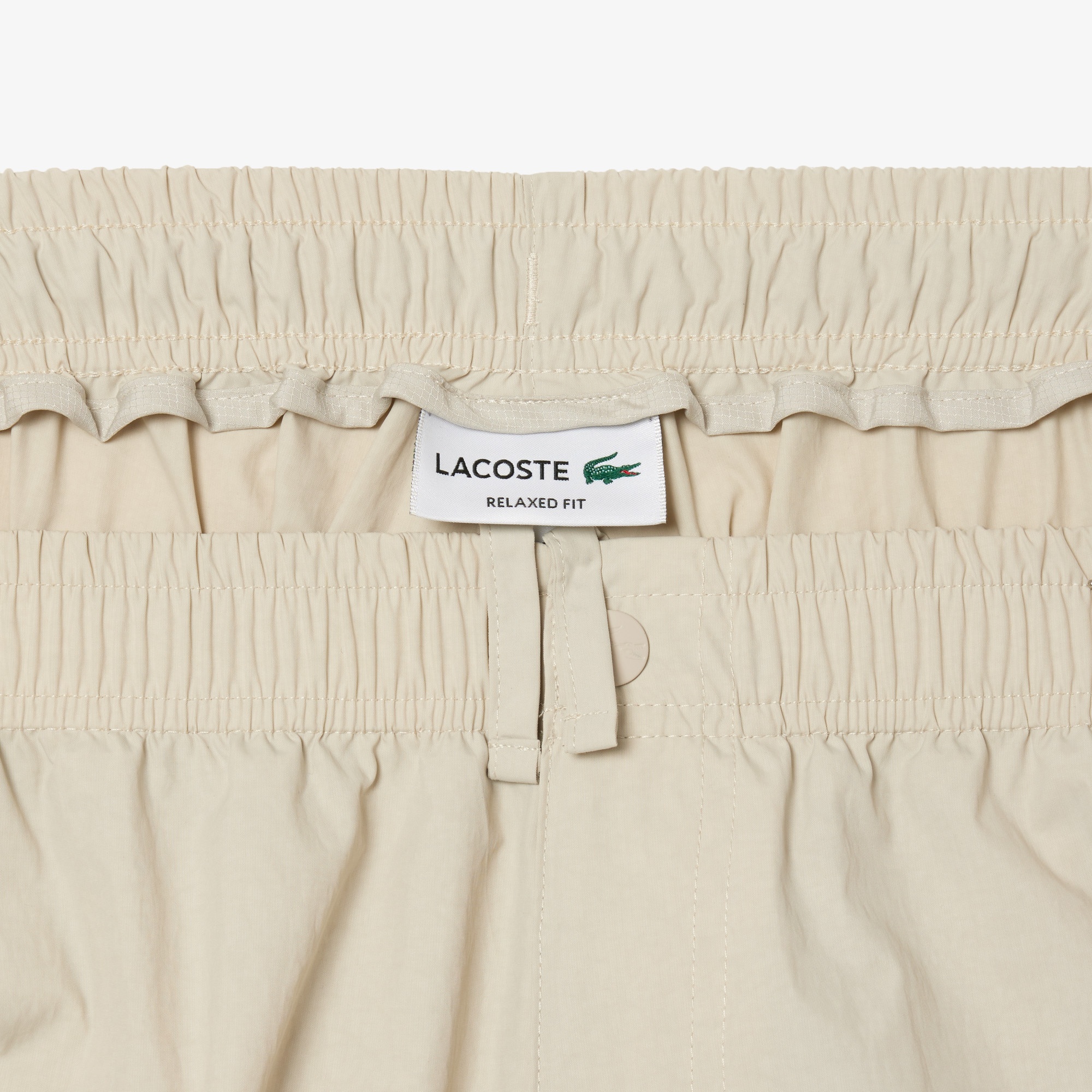 Lacoste Erkek Regular Fit Gri Kargo Pantolon