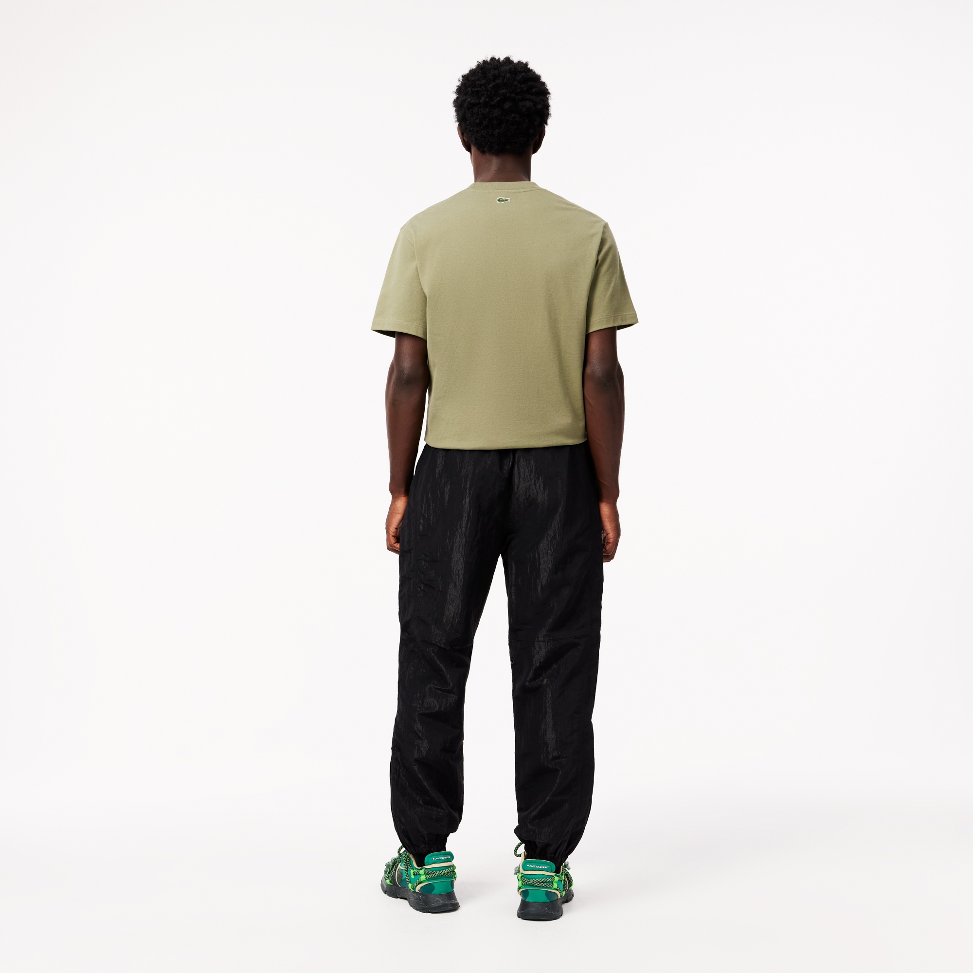 Lacoste Erkek Relaxed Fit Siyah Eşofman Altı