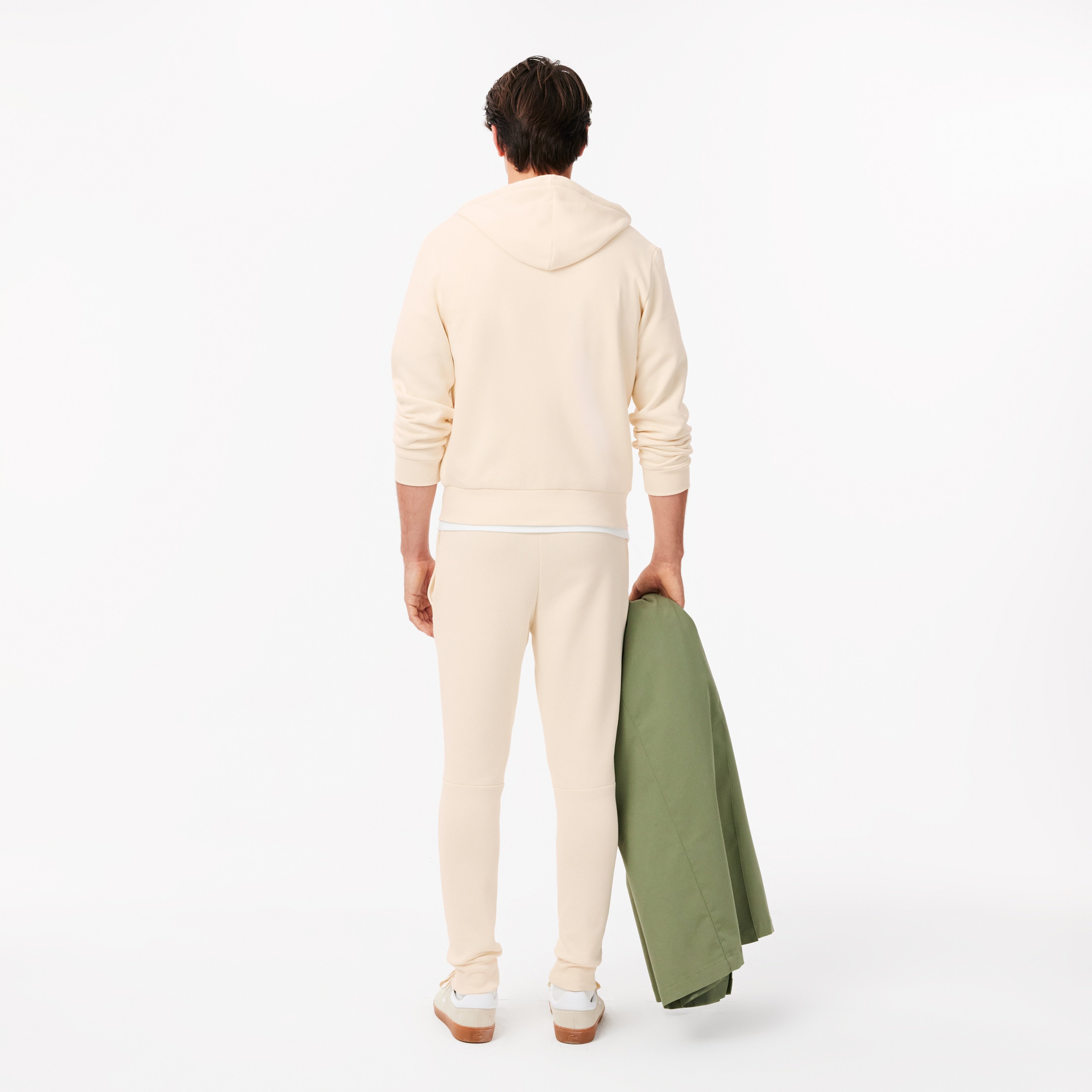 Erkek Slim Fit Krem Eşofman Altı