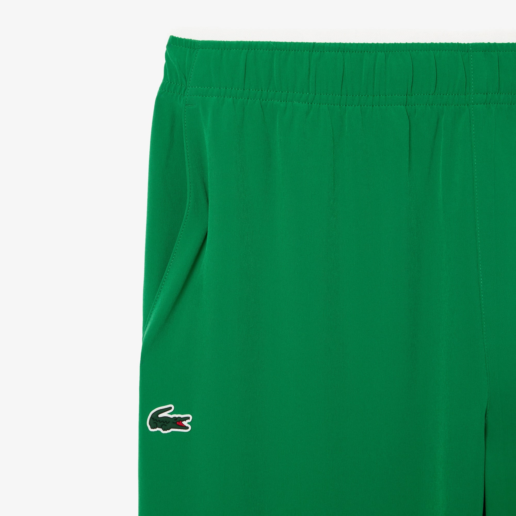 Lacoste SPORT x Novak Djokovic Erkek Regular Fit Renk Bloklu Yeşil Eşofman Takımı