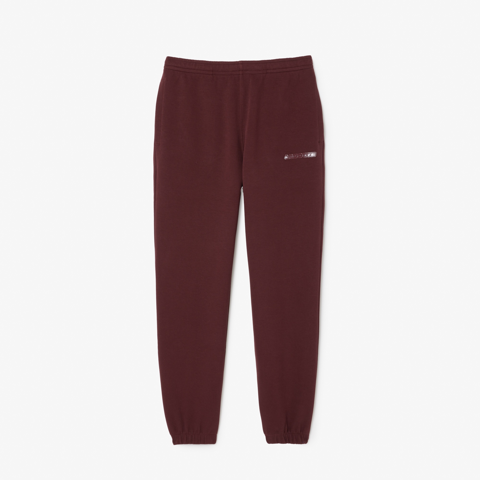 Lacoste Erkek Regular Fit Bordo Eşofman Altı