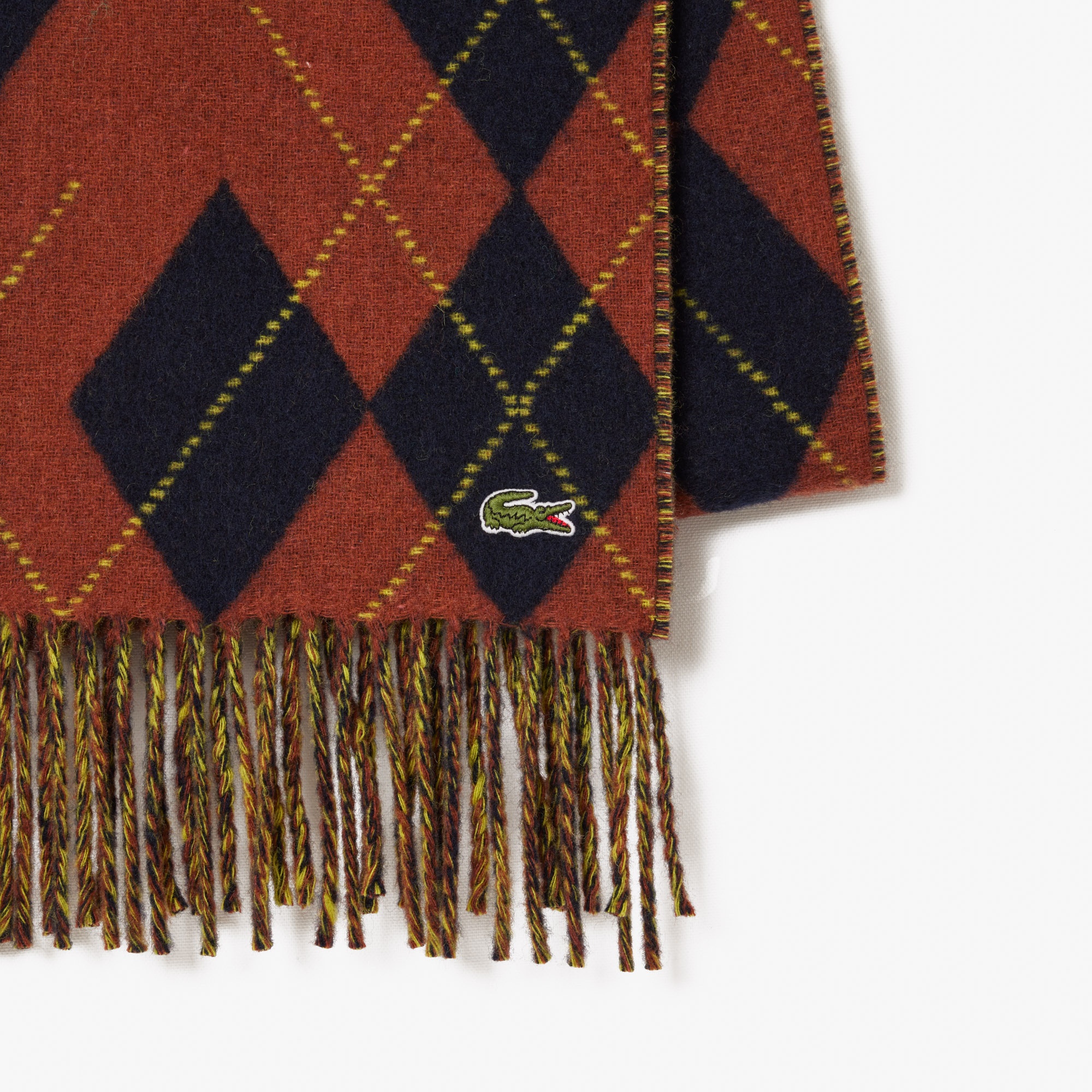 Lacoste Kadın Bordo Atkı