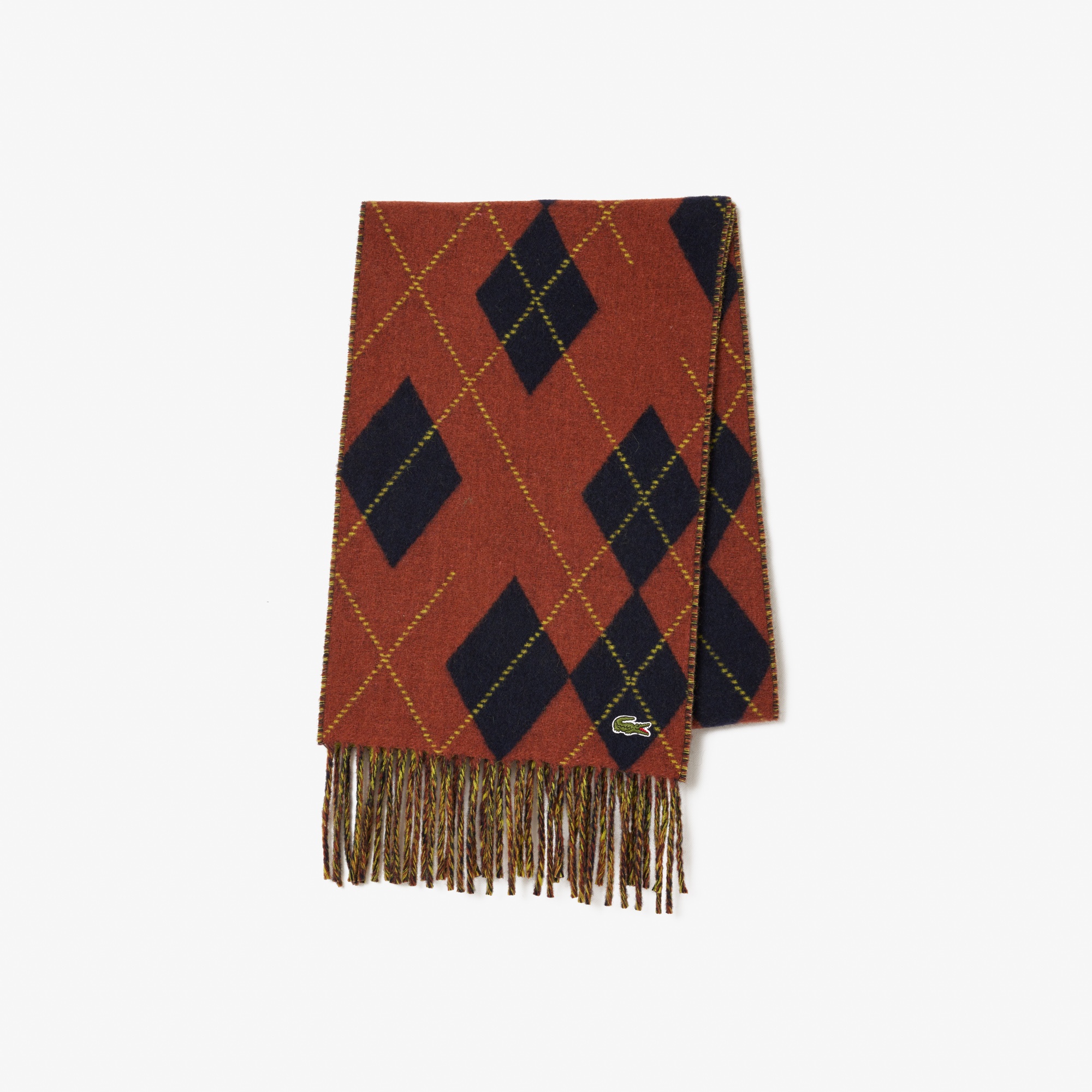 Lacoste Kadın Bordo Atkı