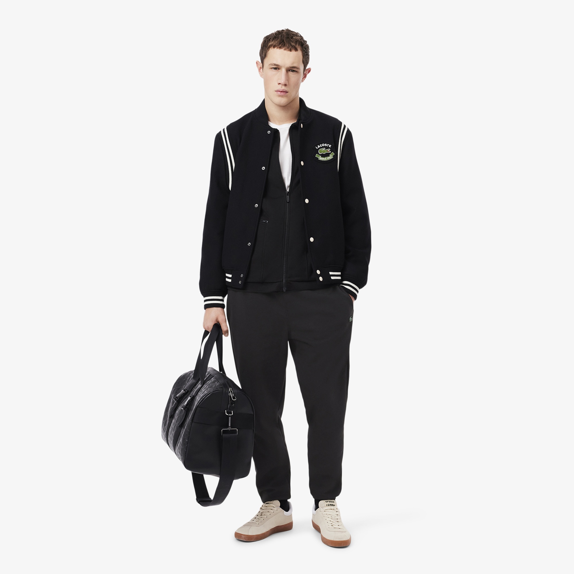 Lacoste Erkek Regular Fit Siyah Eşofman Altı