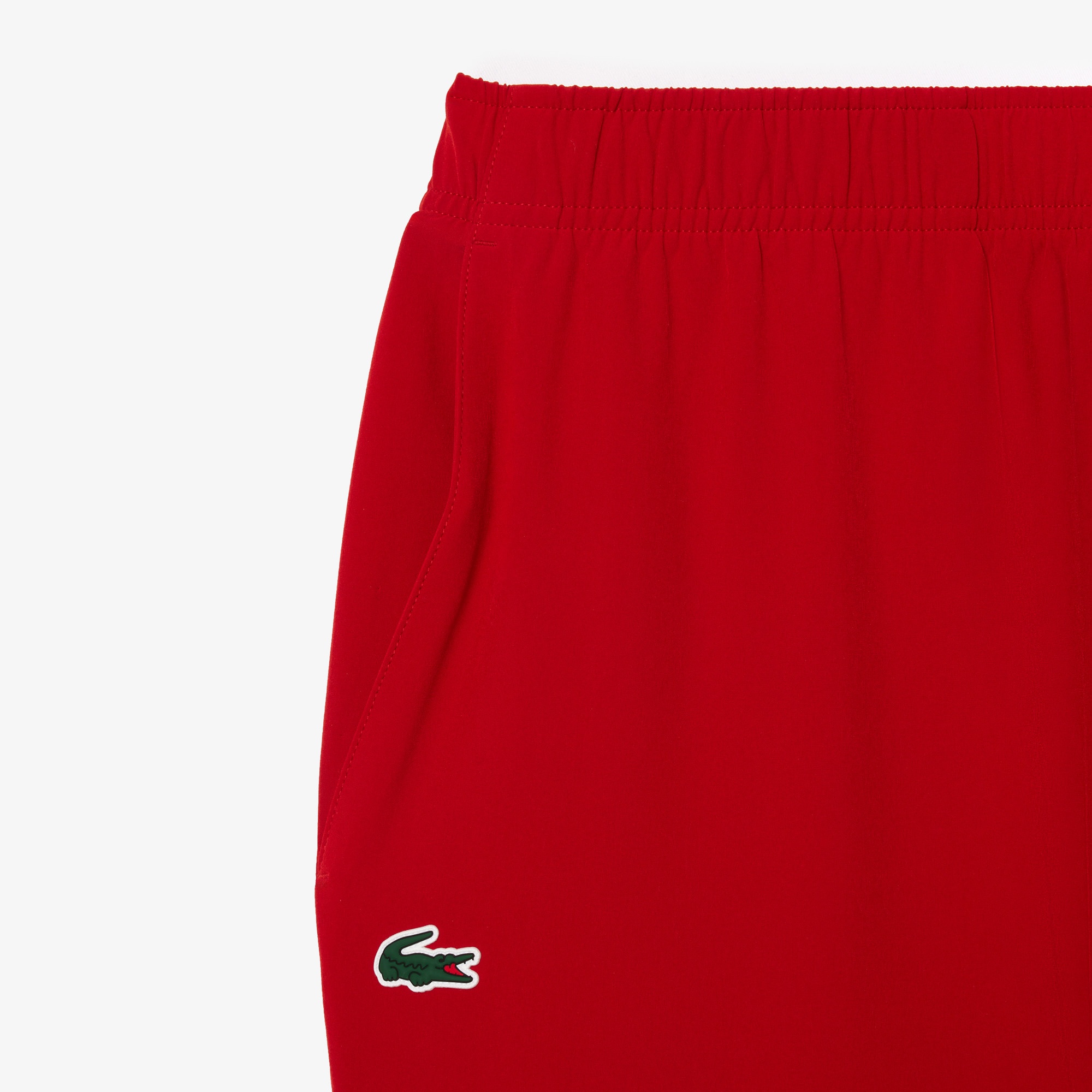 Lacoste SPORT x Novak Djokovic Erkek Regular Fit Renk Bloklu Kırmızı Eşofman Takımı