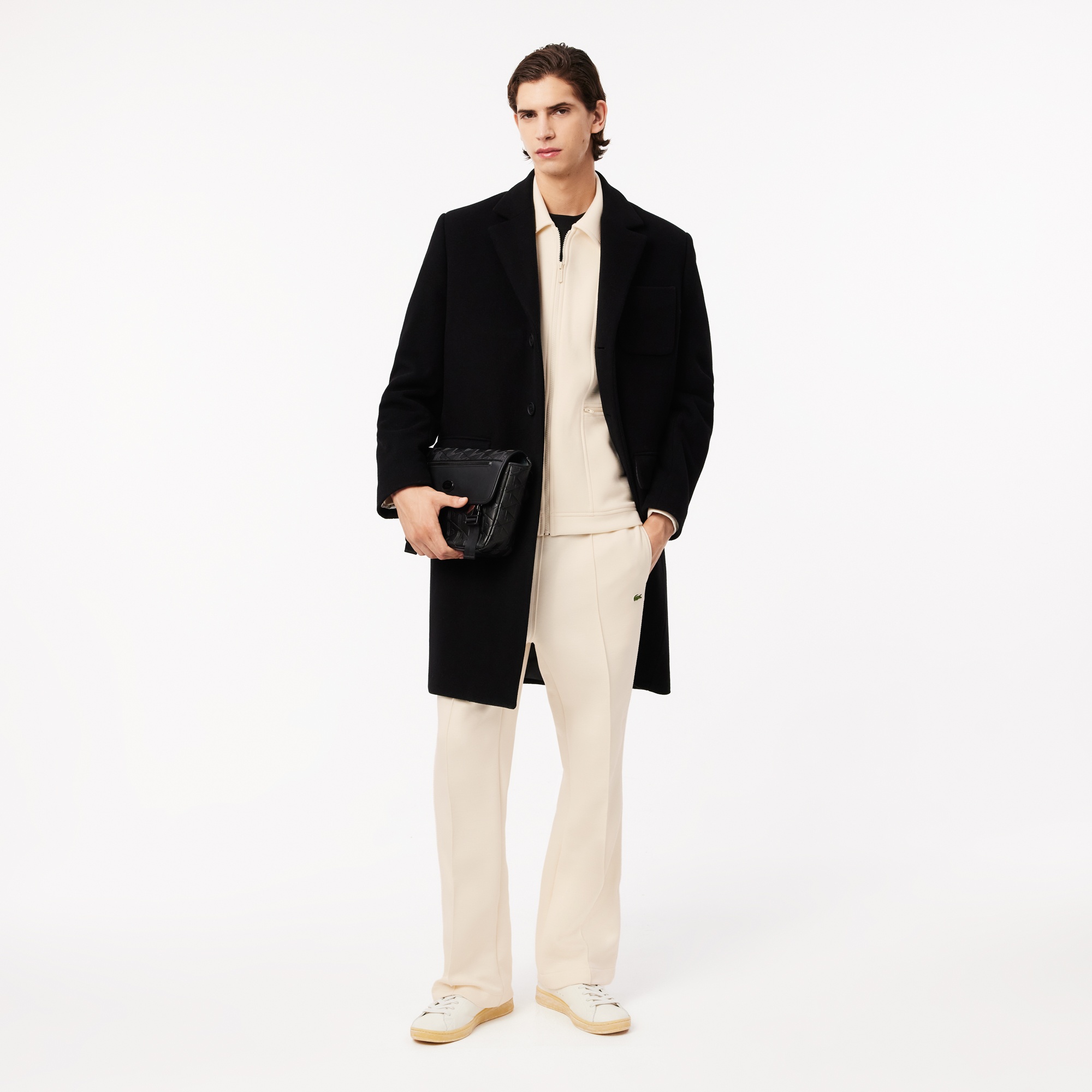 Lacoste Erkek Regular Fit Krem Eşofman Altı