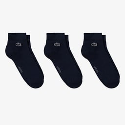 Unisex 3'lü Lacivert Çorap Lacivert