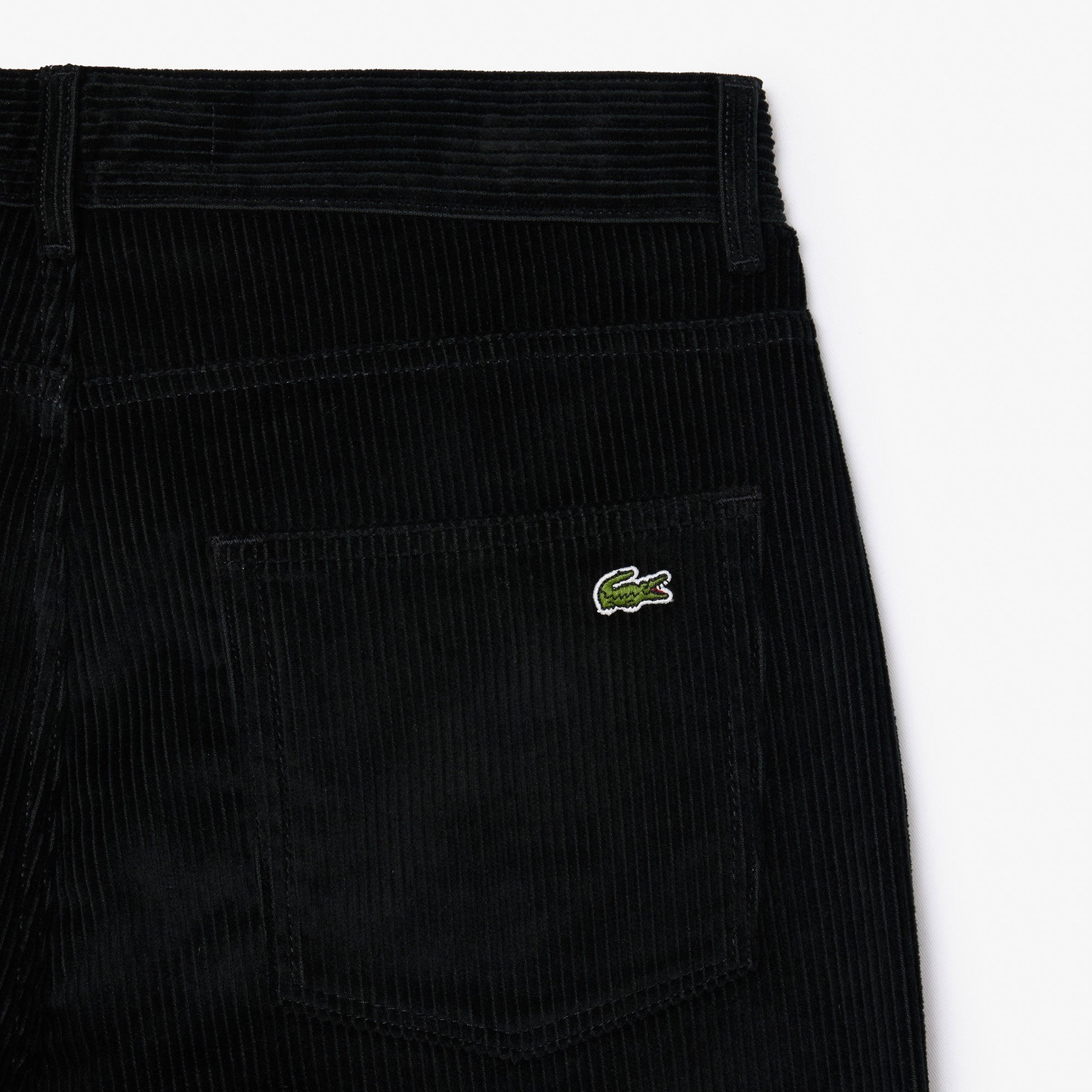 Lacoste Erkek Straight Fit Casual Siyah Pantolon