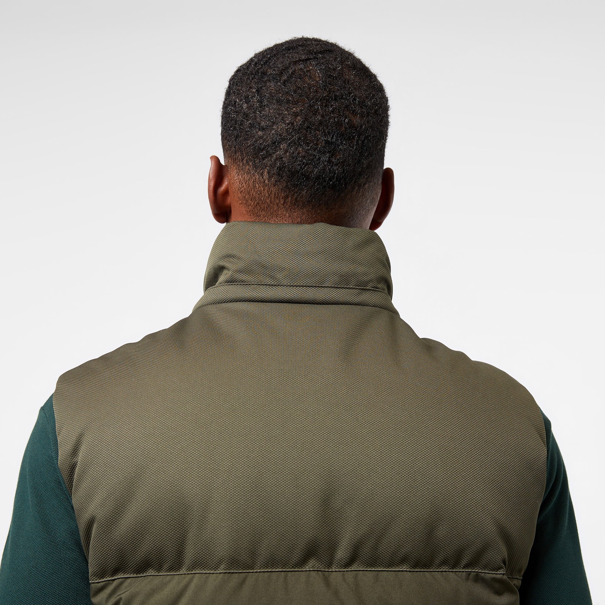 Lacoste Erkek Kapüşonlu Koyu Yeşil Şişme Yelek