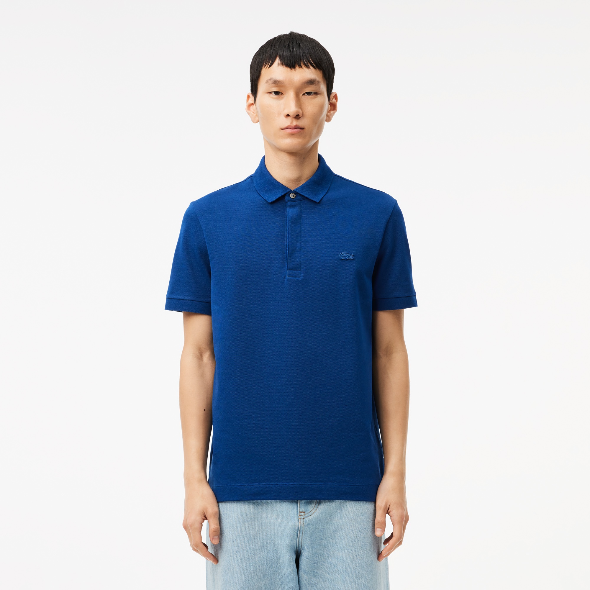Lacoste Paris Erkek Regular Fit Lacivert Polo