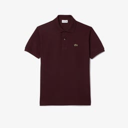 L.12.12 Erkek Classic Fit Bordo Polo Bordo