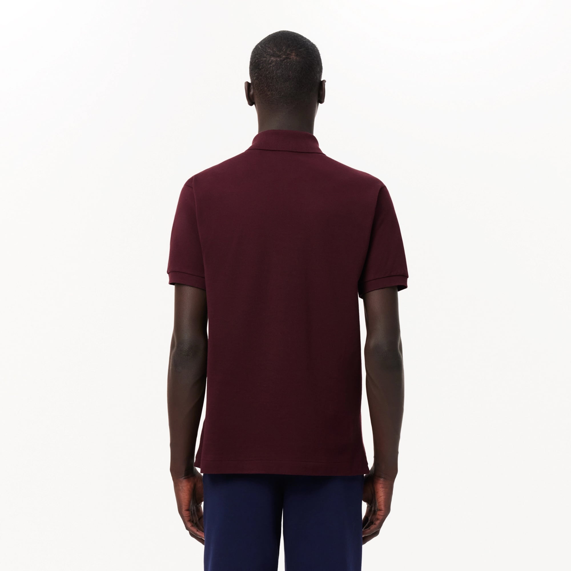 L.12.12 Erkek Classic Fit Bordo Polo
