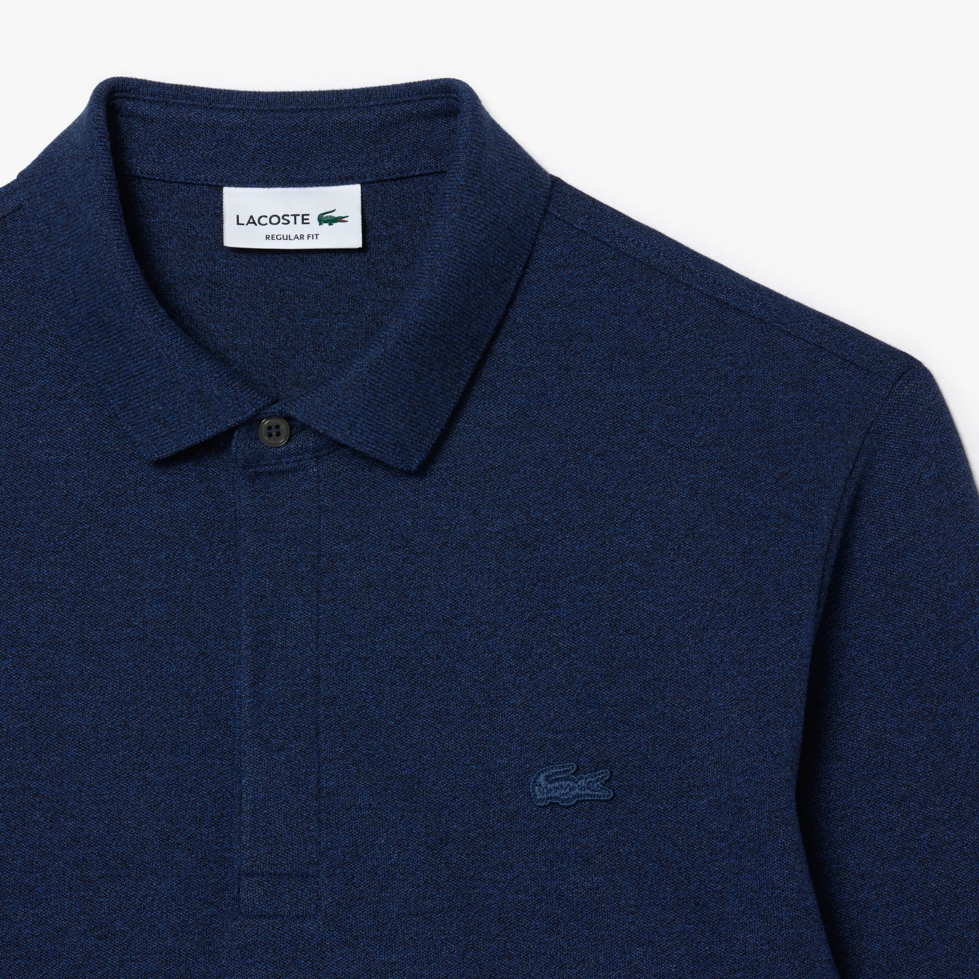 Erkek Regular Fit Uzun Kollu Lacivert Paris Polo