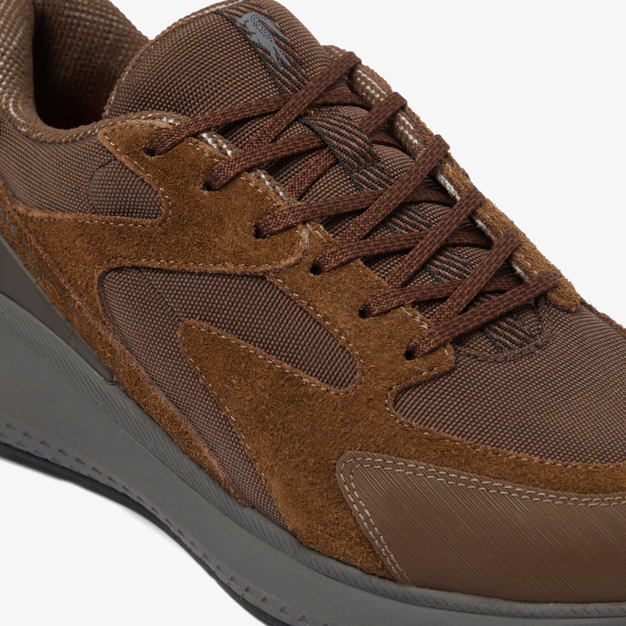 Lacoste L003 Evo Erkek Kahverengi Sneaker