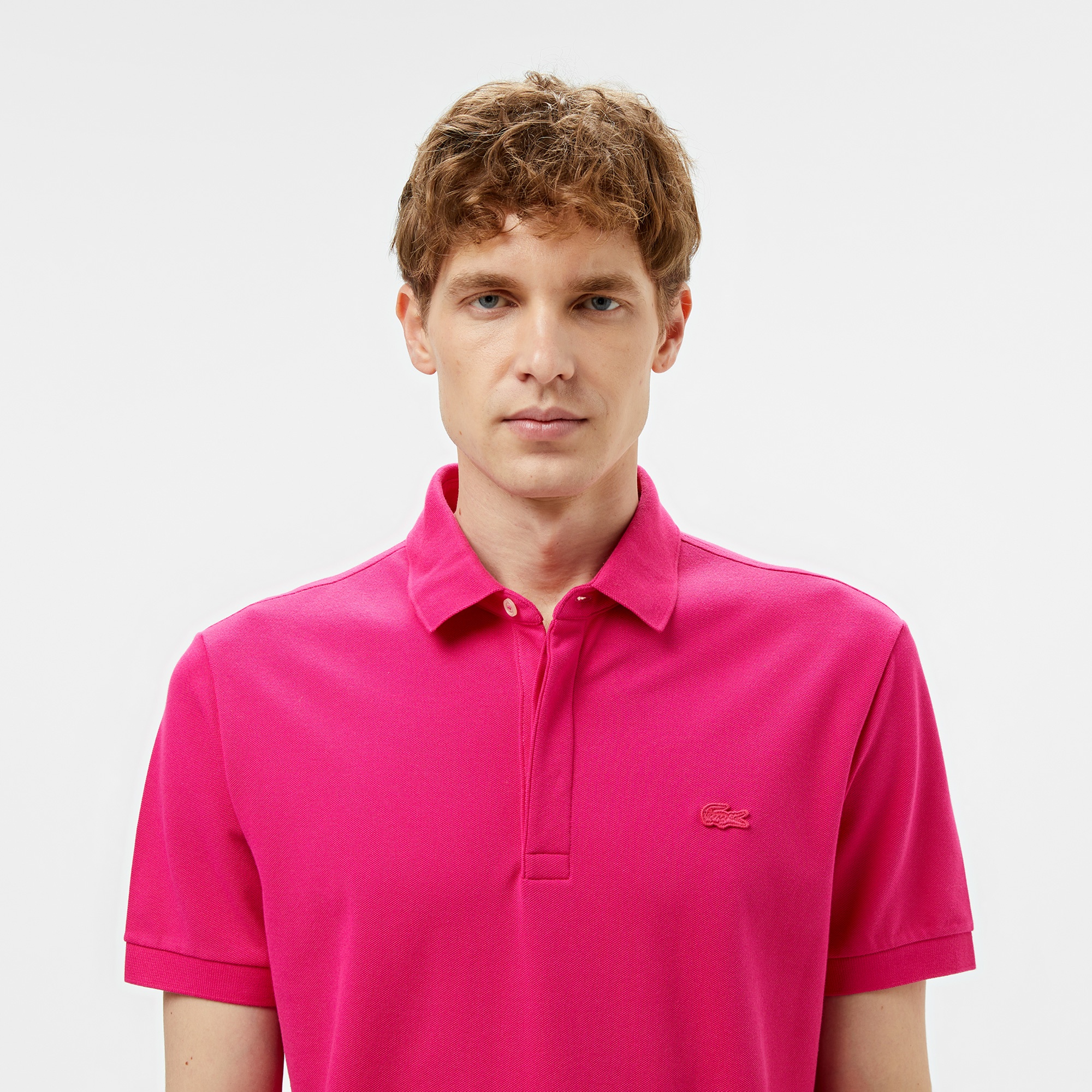 Lacoste Paris Erkek Regular Fit Pembe Polo