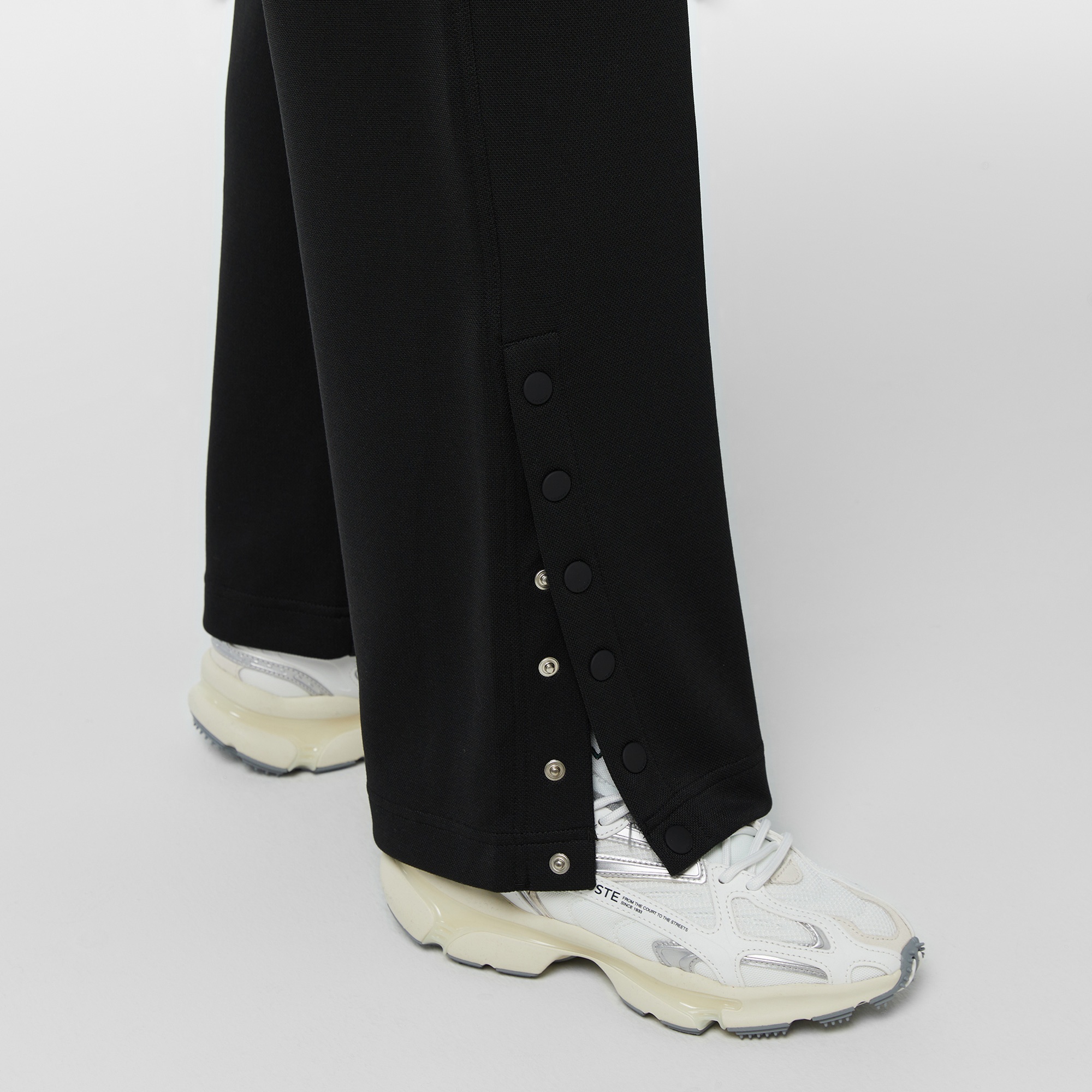 Lacoste Kadın Straight Fit Siyah Eşofman Altı