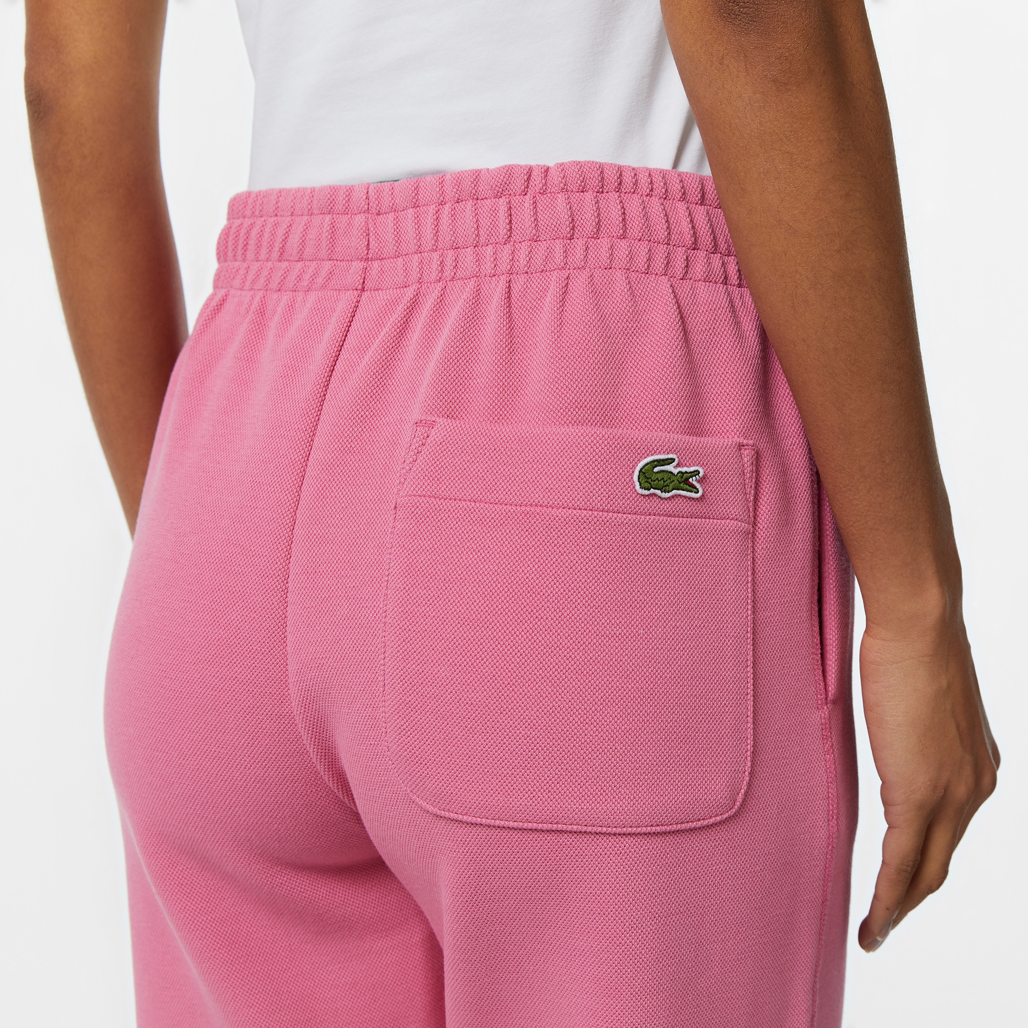 Lacoste Kadın Regular Fit Pembe Eşofman Altı