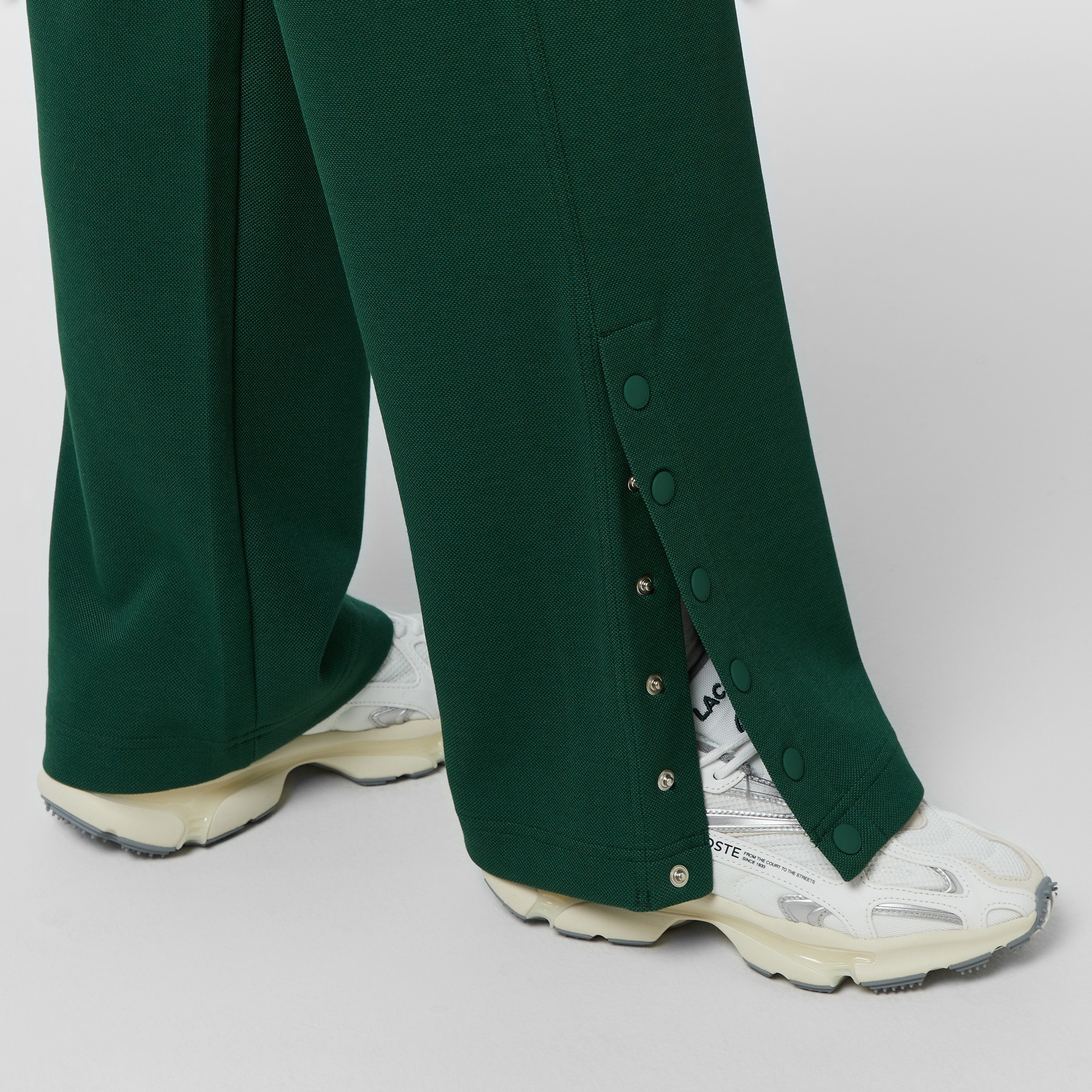 Lacoste Kadın Straight Fit Koyu Yeşil Eşofman Altı