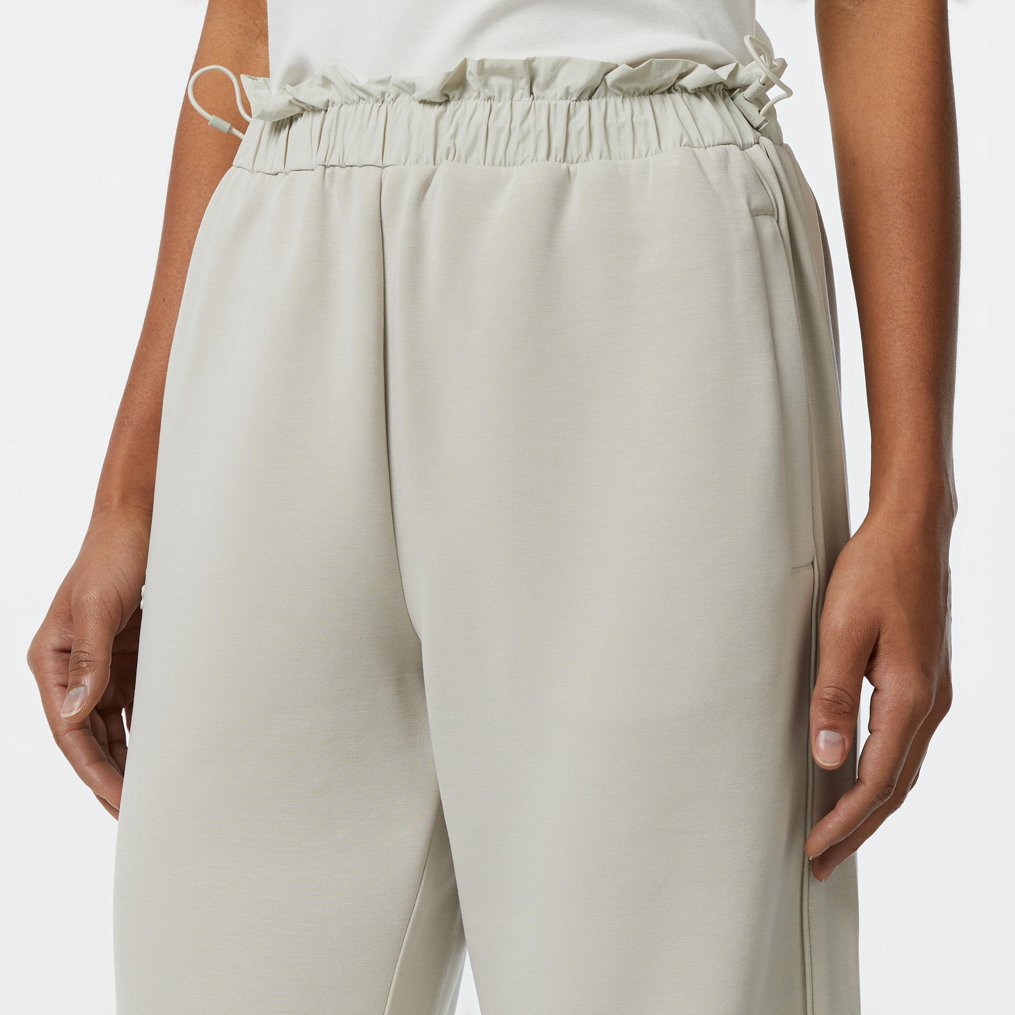 Lacoste Kadın Relaxed Fit Gri Eşofman Altı