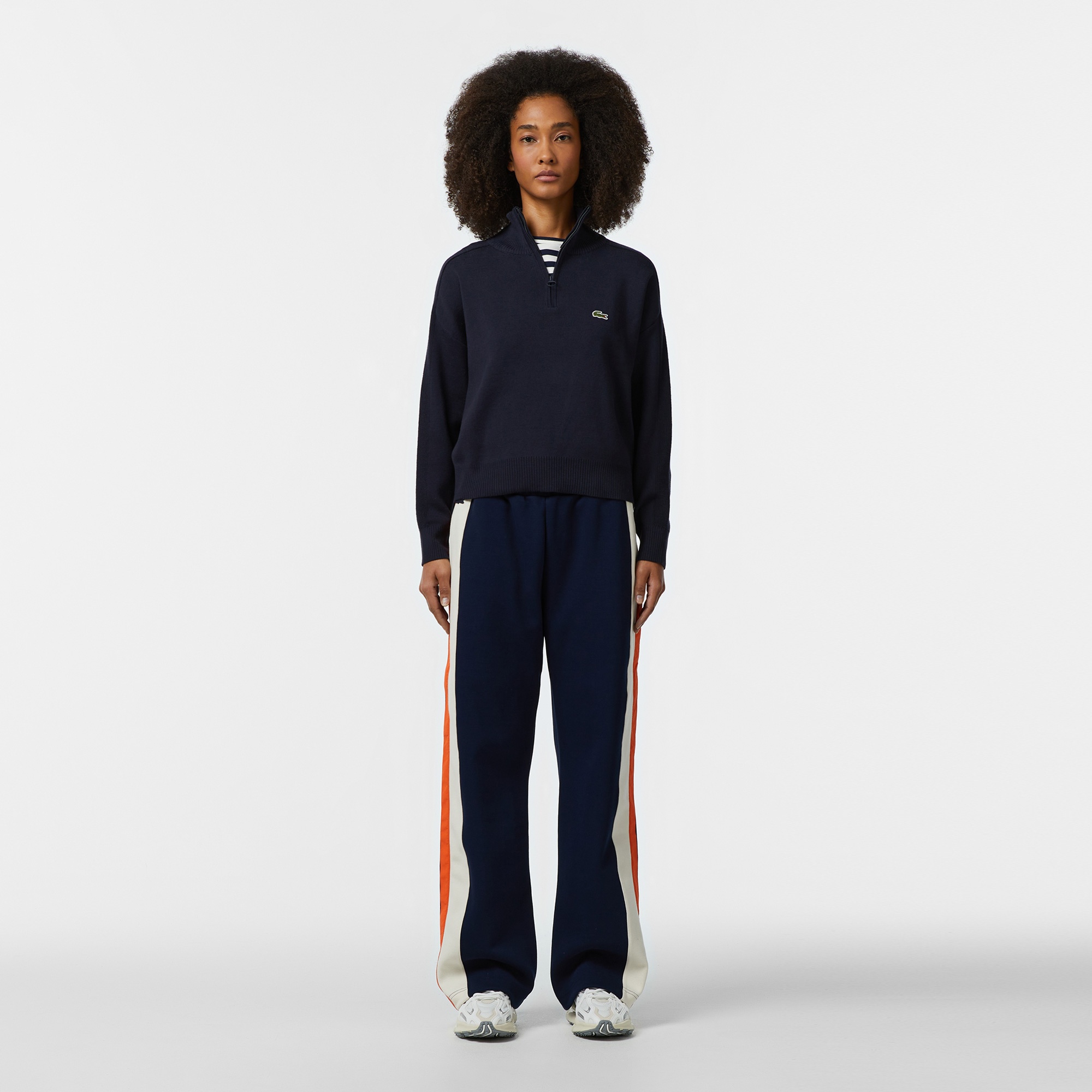 Lacoste Kadın Relaxed Fit Lacivert Eşofman Altı