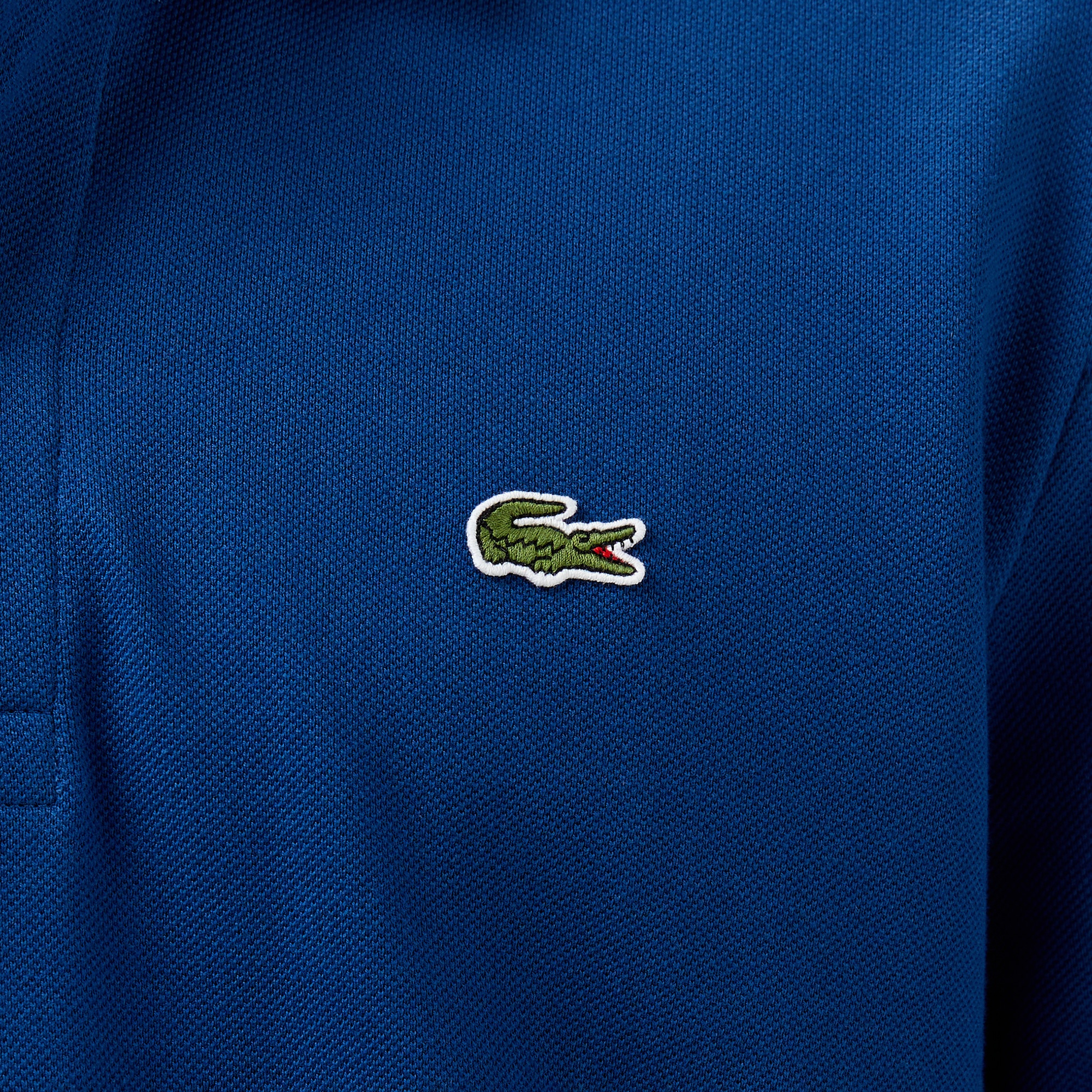 Lacoste L.12.12 Erkek Classic Fit Uzun Kollu Lacivert Polo