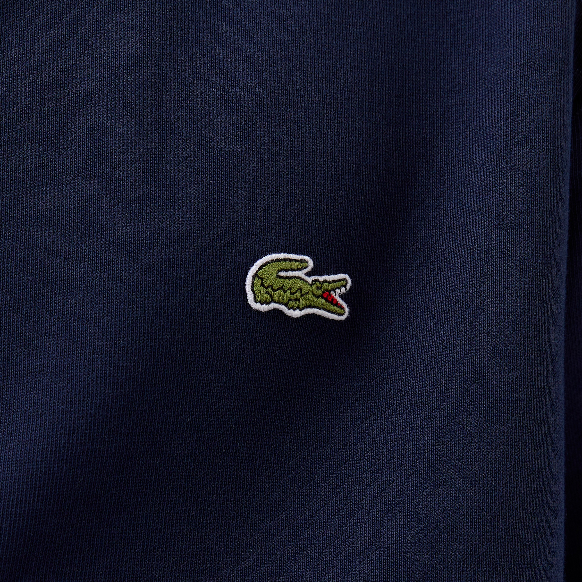 Lacoste Erkek Regular Fit Fermuarlı Lacivert Sweatshirt