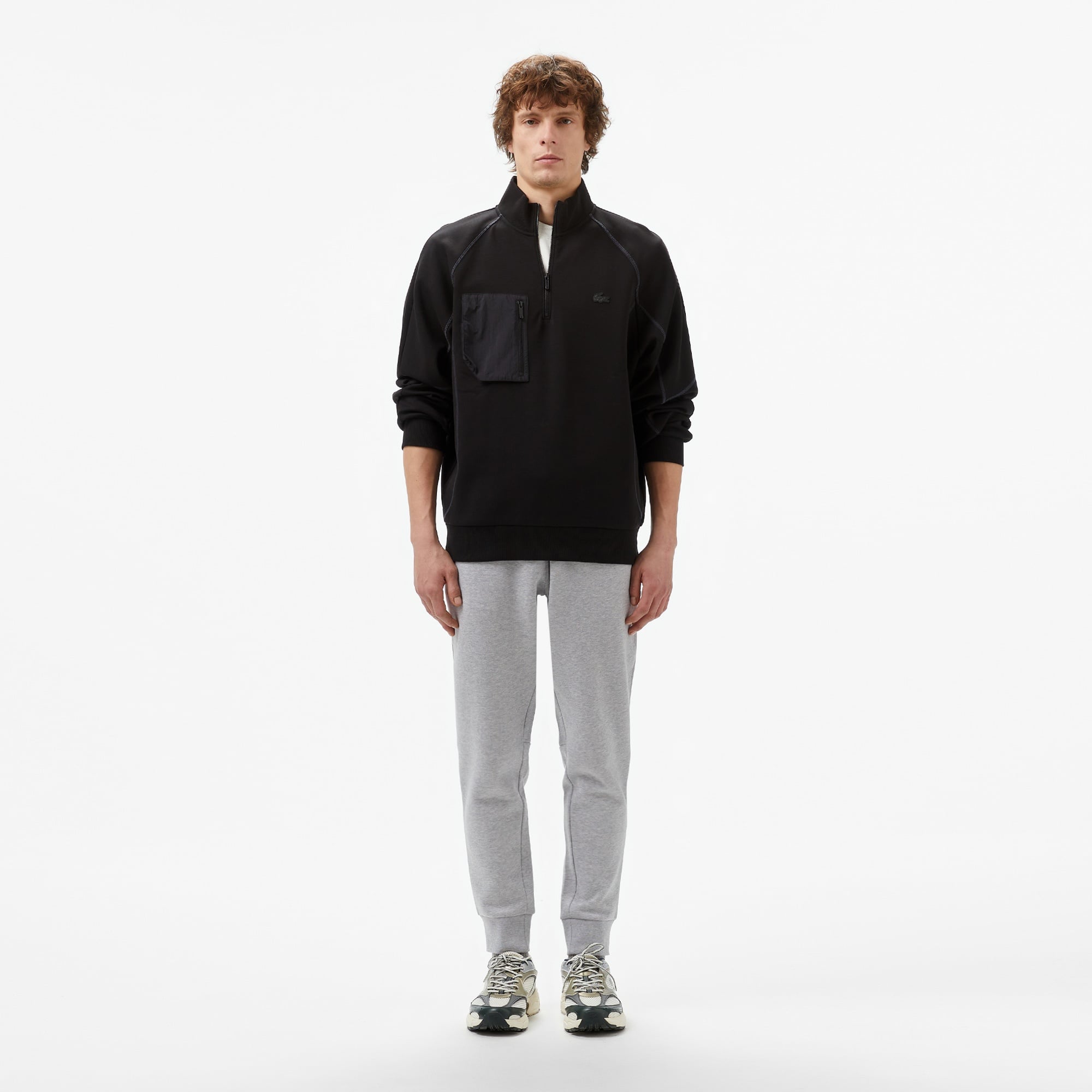 Erkek Slim Fit Gri Eşofman Altı