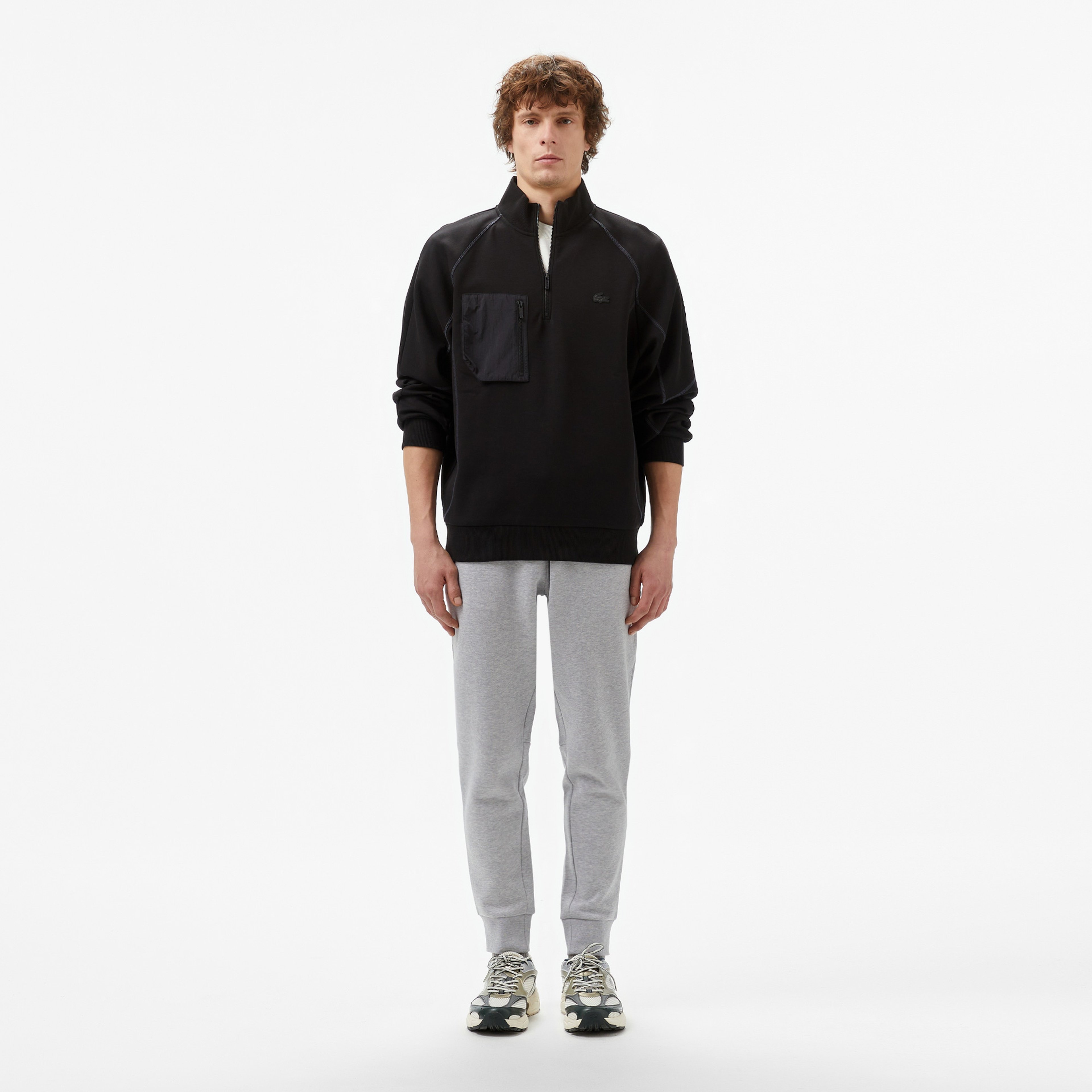 Erkek Slim Fit Gri Eşofman Altı