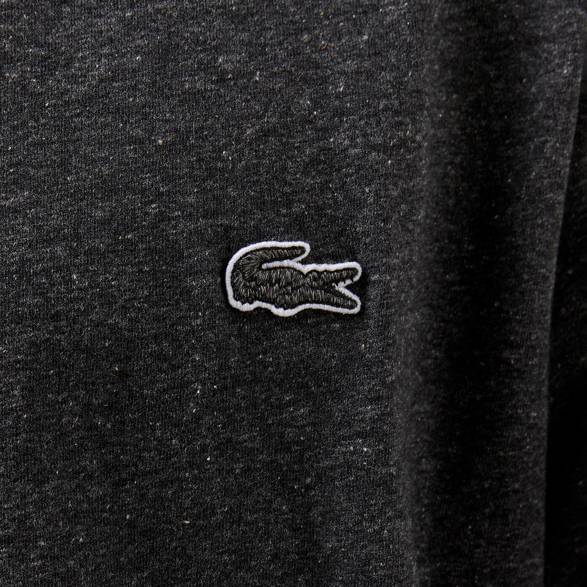 Lacoste Erkek Regular Fit Bisiklet Yaka Koyu Gri T-Shirt