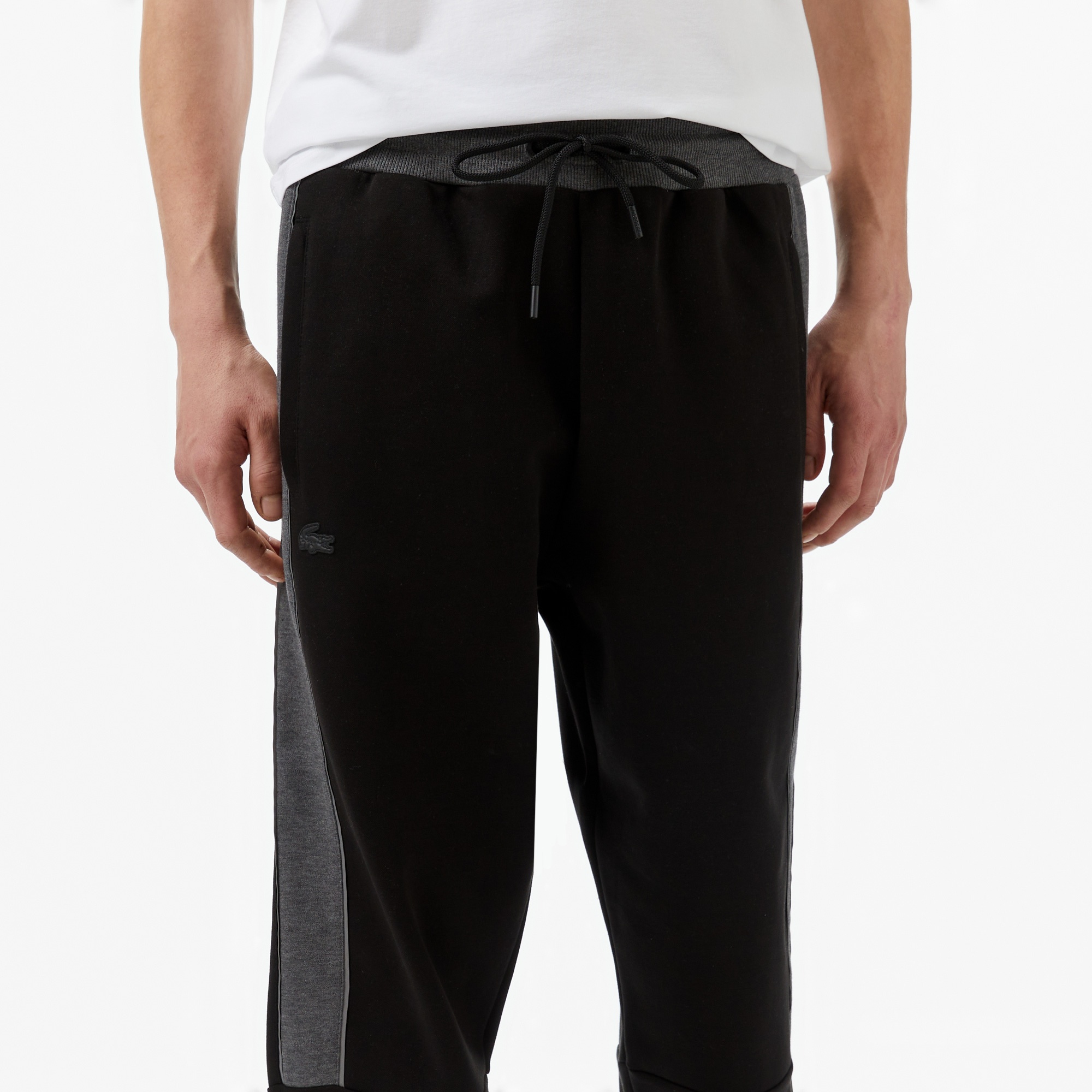 Lacoste Erkek Slim Fit Siyah Eşofman Altı