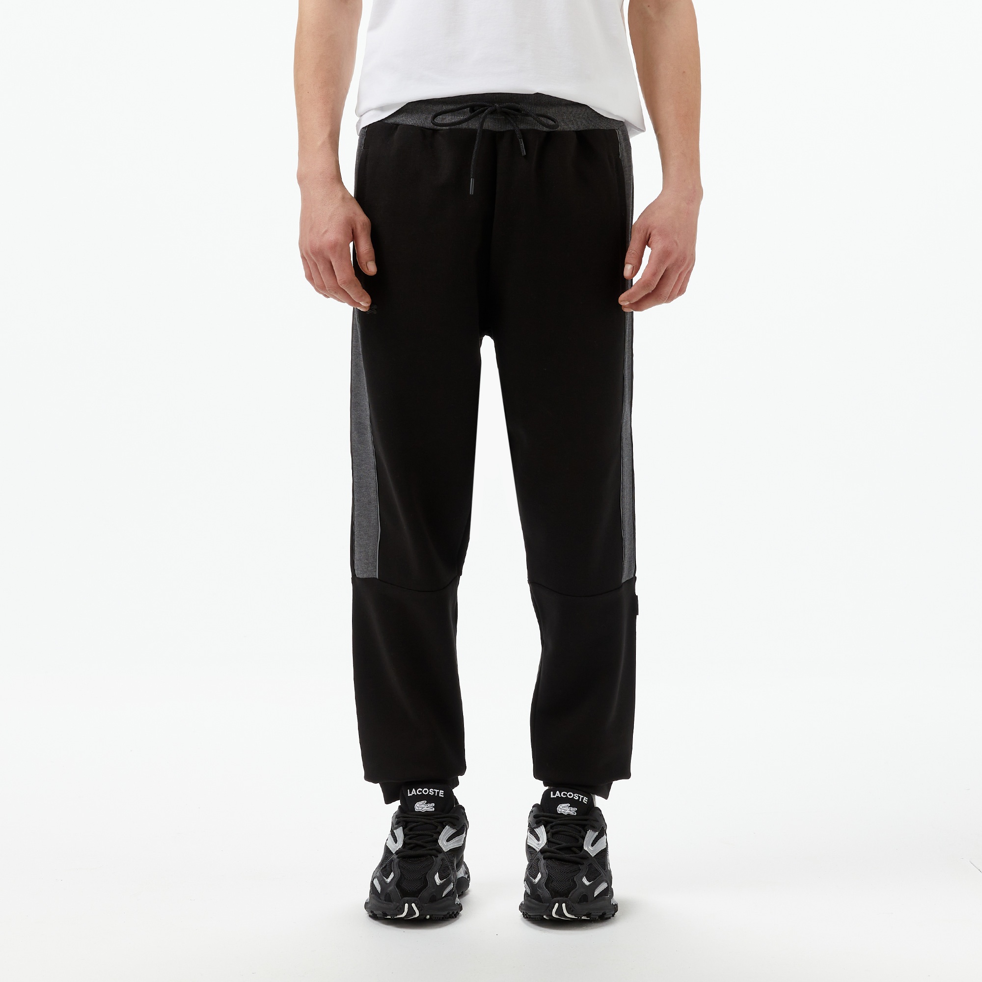 Lacoste Erkek Slim Fit Siyah Eşofman Altı