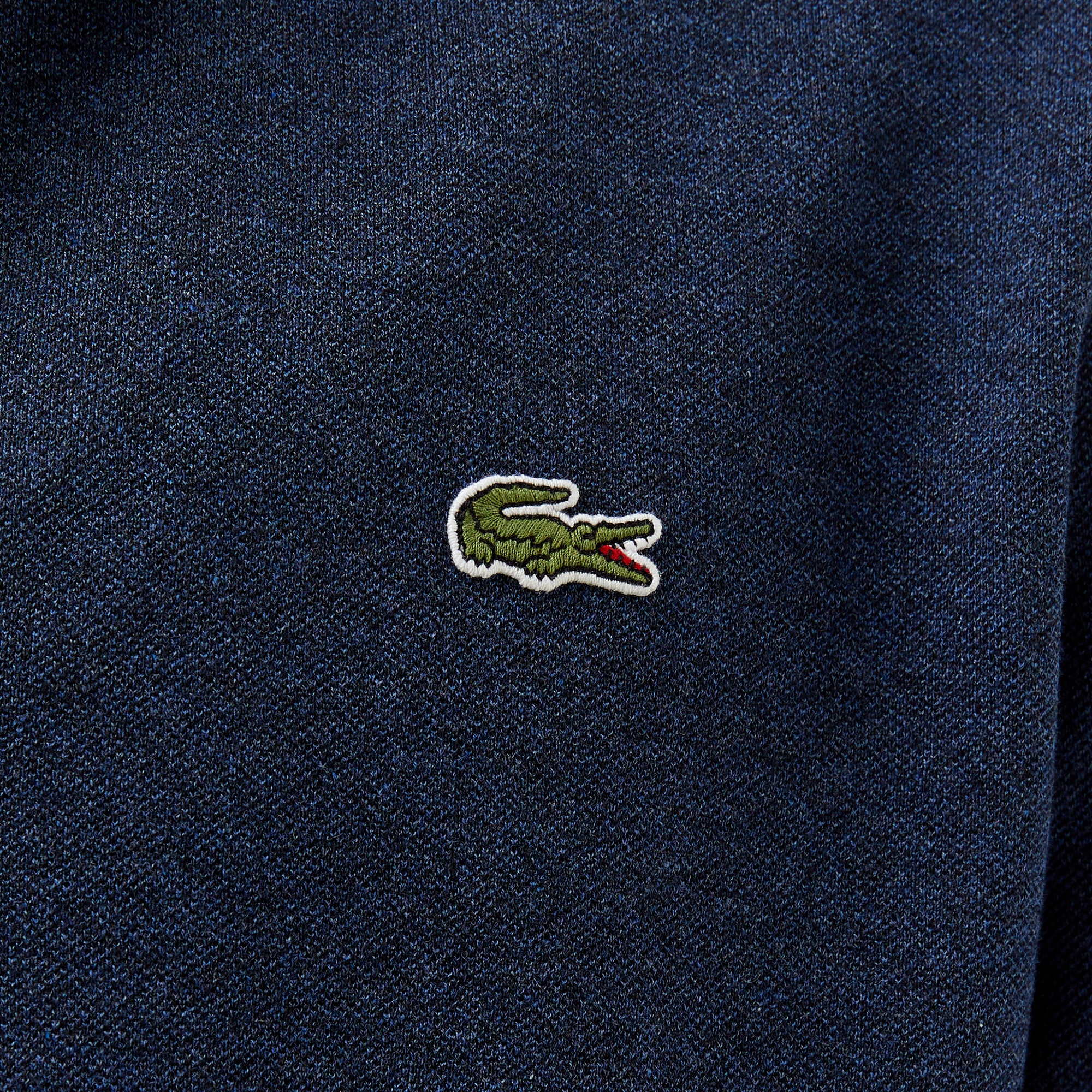 Lacoste L.12.12 Erkek Slim Fit Uzun Kollu Lacivert Polo