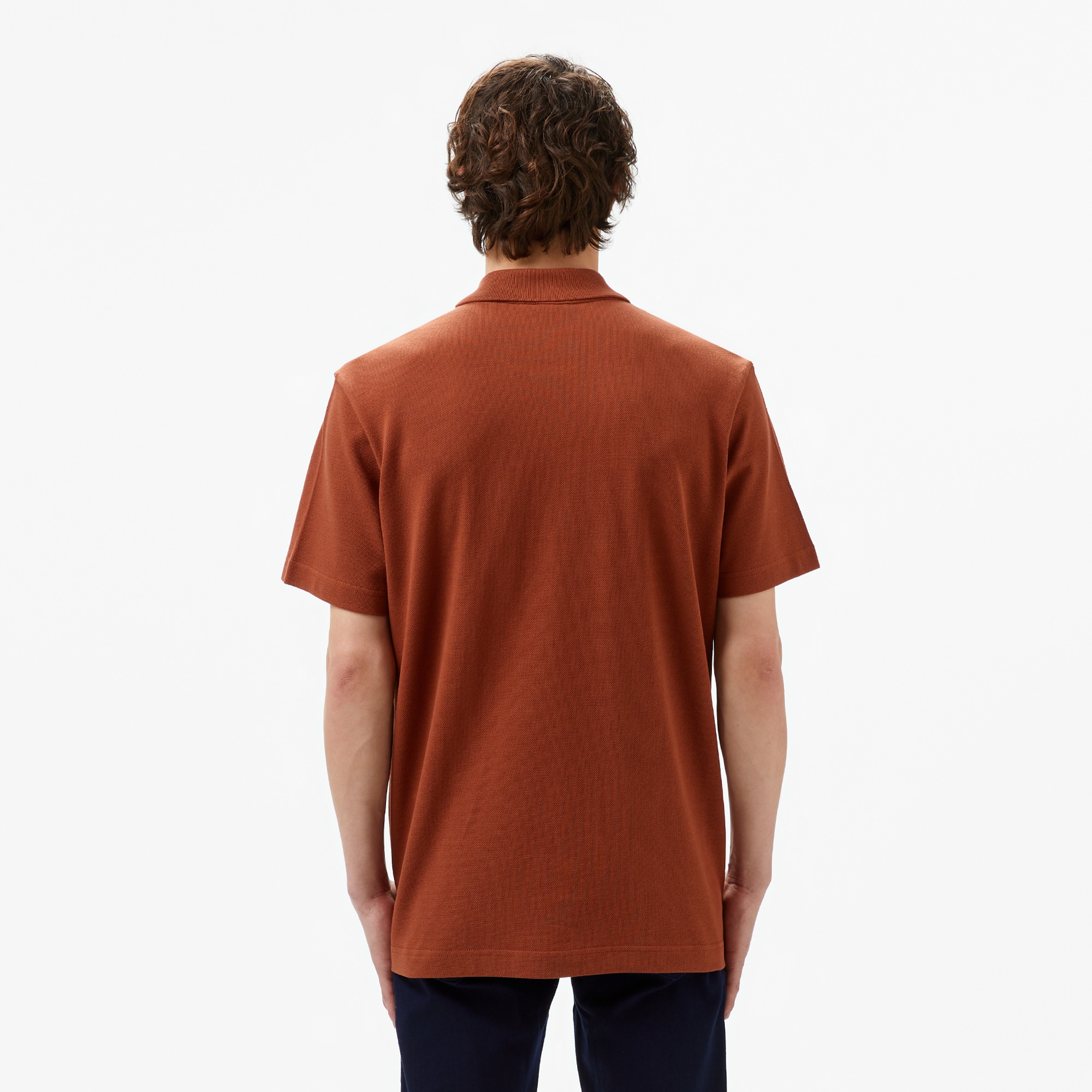 Lacoste Erkek Relaxed Fit Turuncu Polo