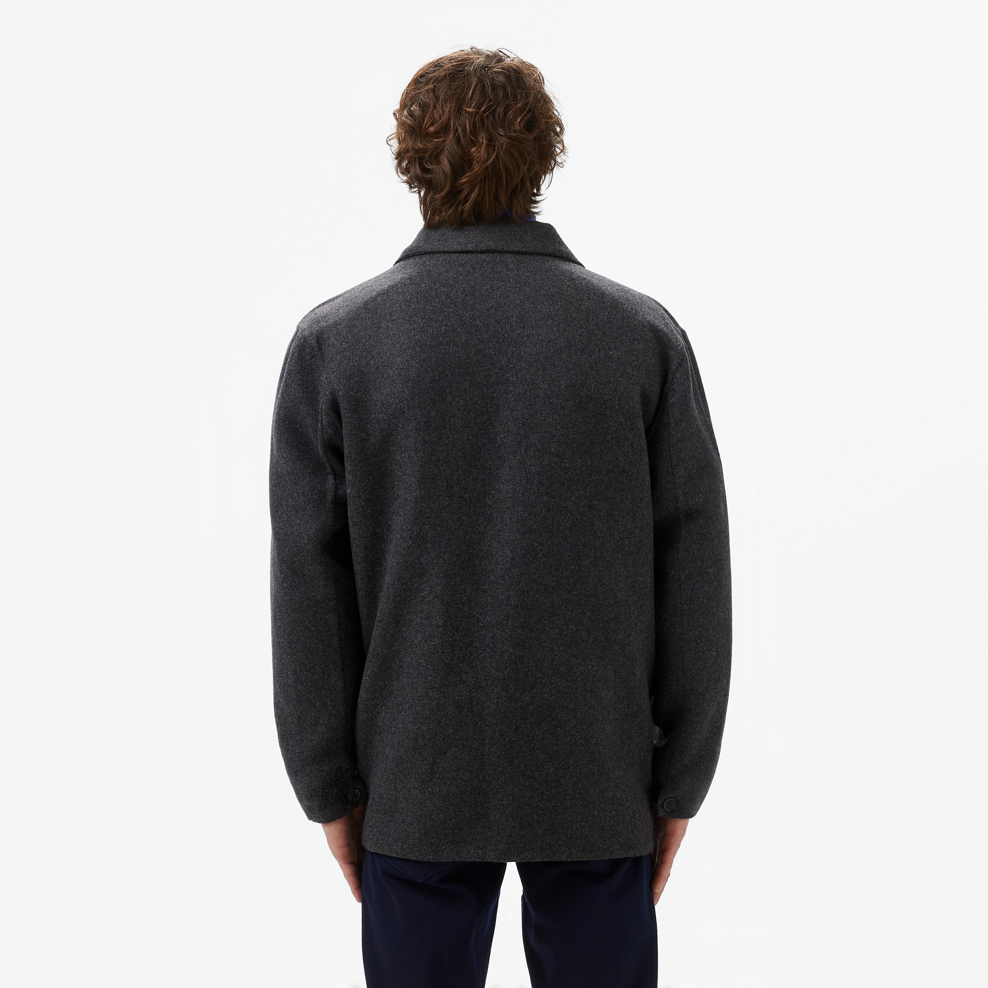 Lacoste Erkek Koyu Gri Mont