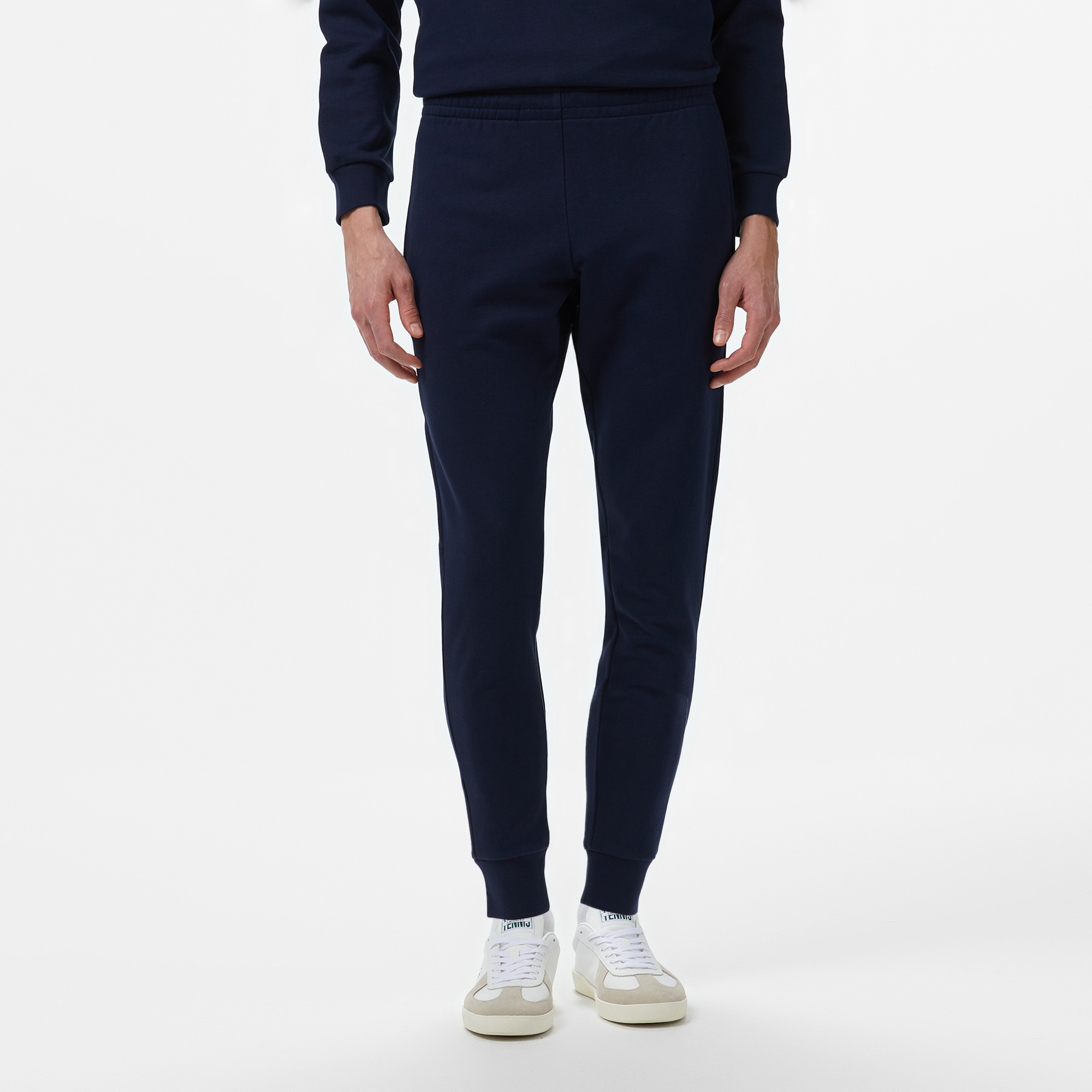 Lacoste Erkek Slim Fit Organik Pamuk Lacivert Eşofman Altı