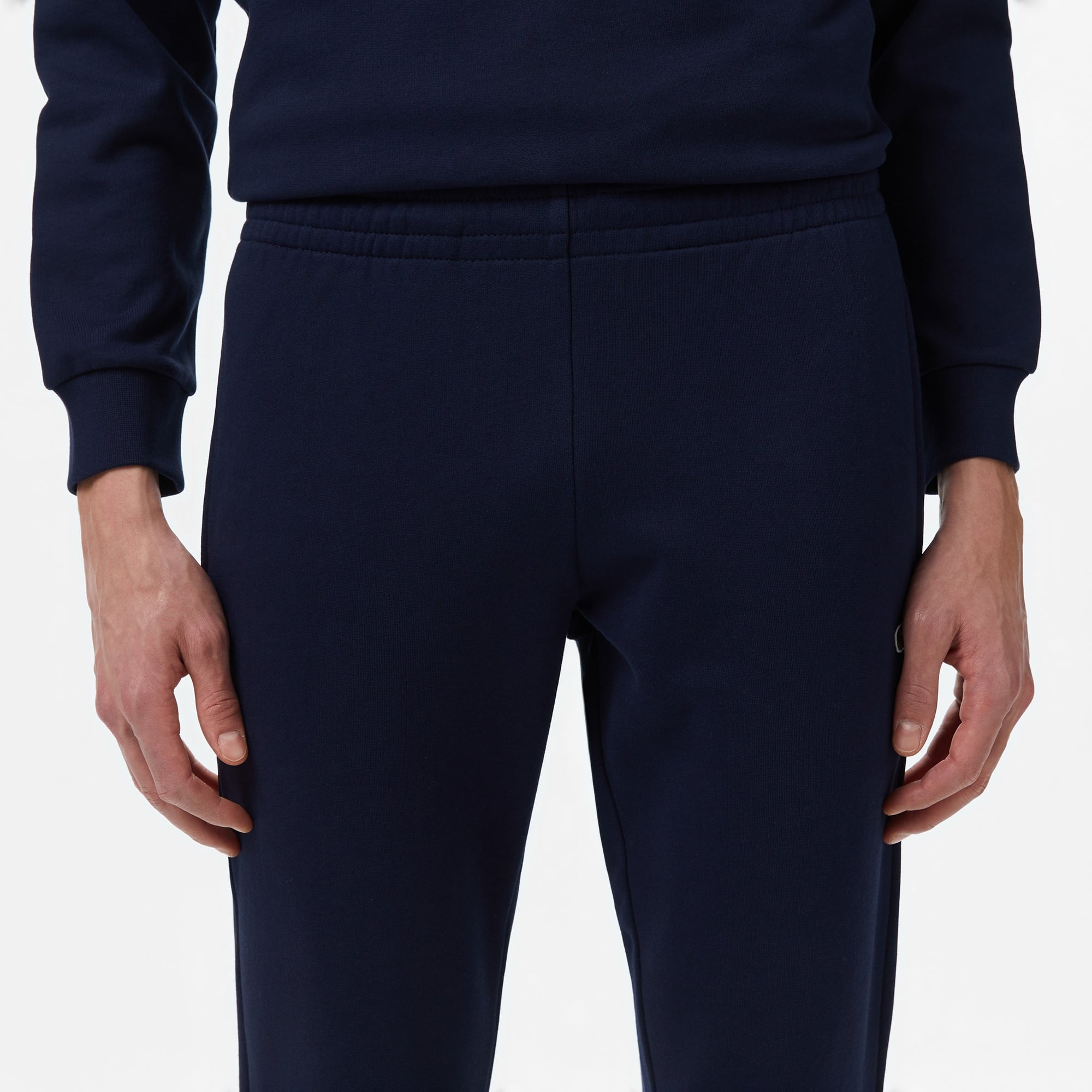 Lacoste Erkek Slim Fit Organik Pamuk Lacivert Eşofman Altı